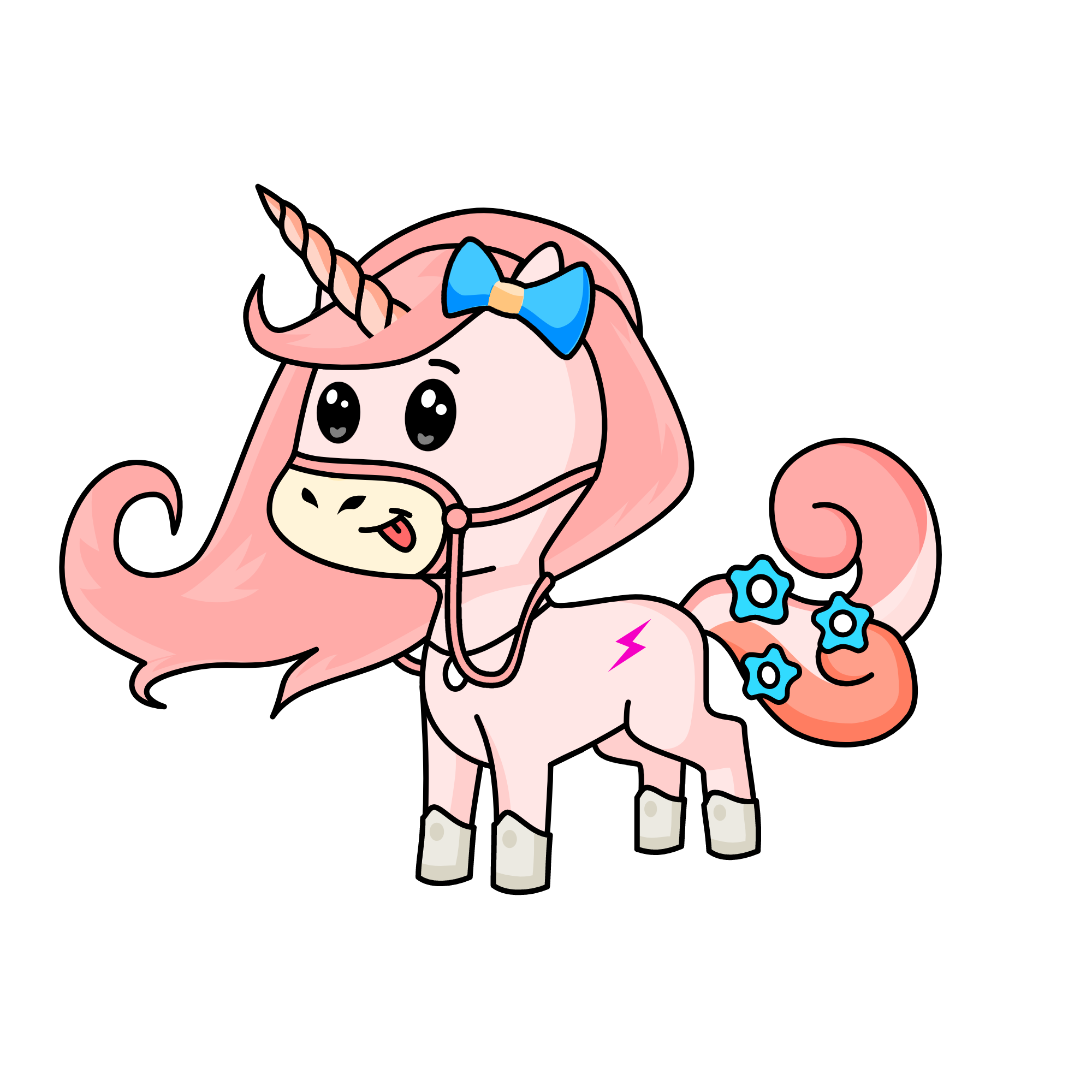 catwink, the unicorn