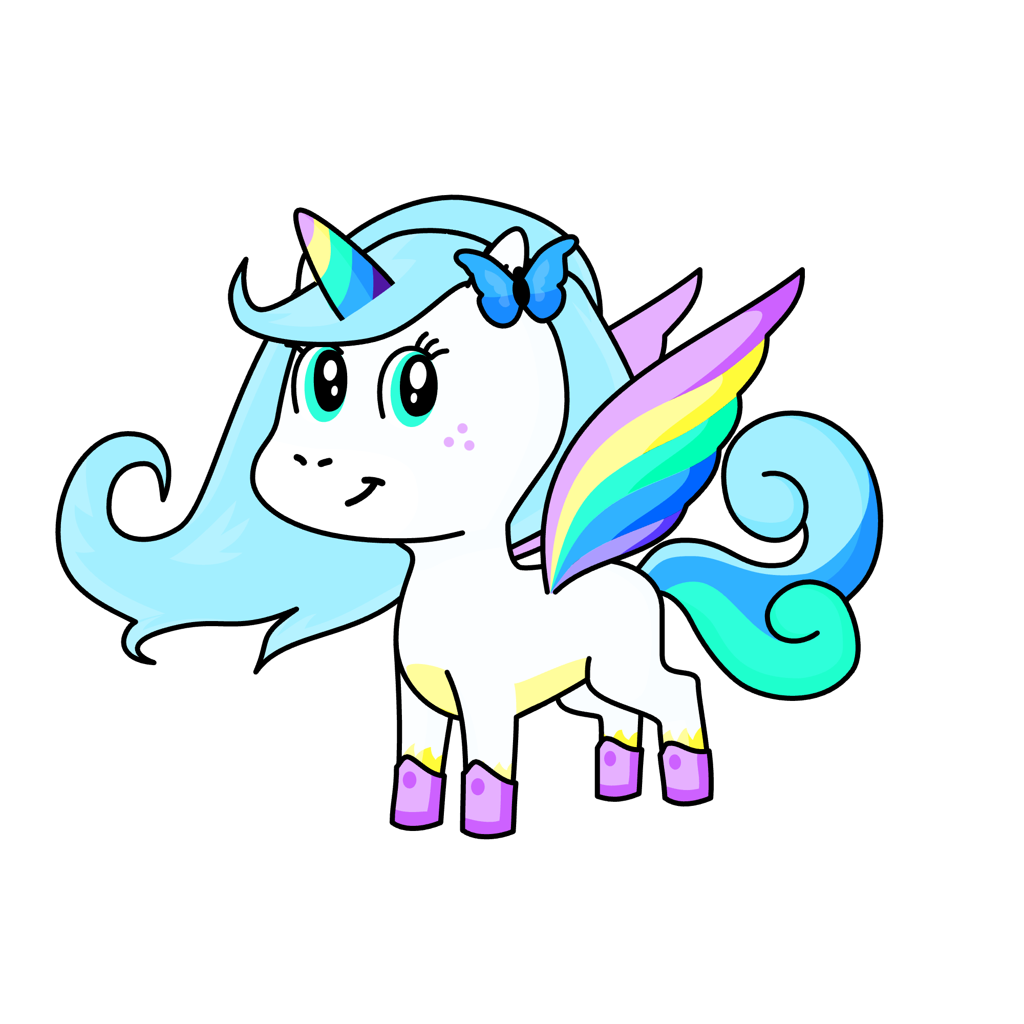 Skylight Dreams, the unicorn