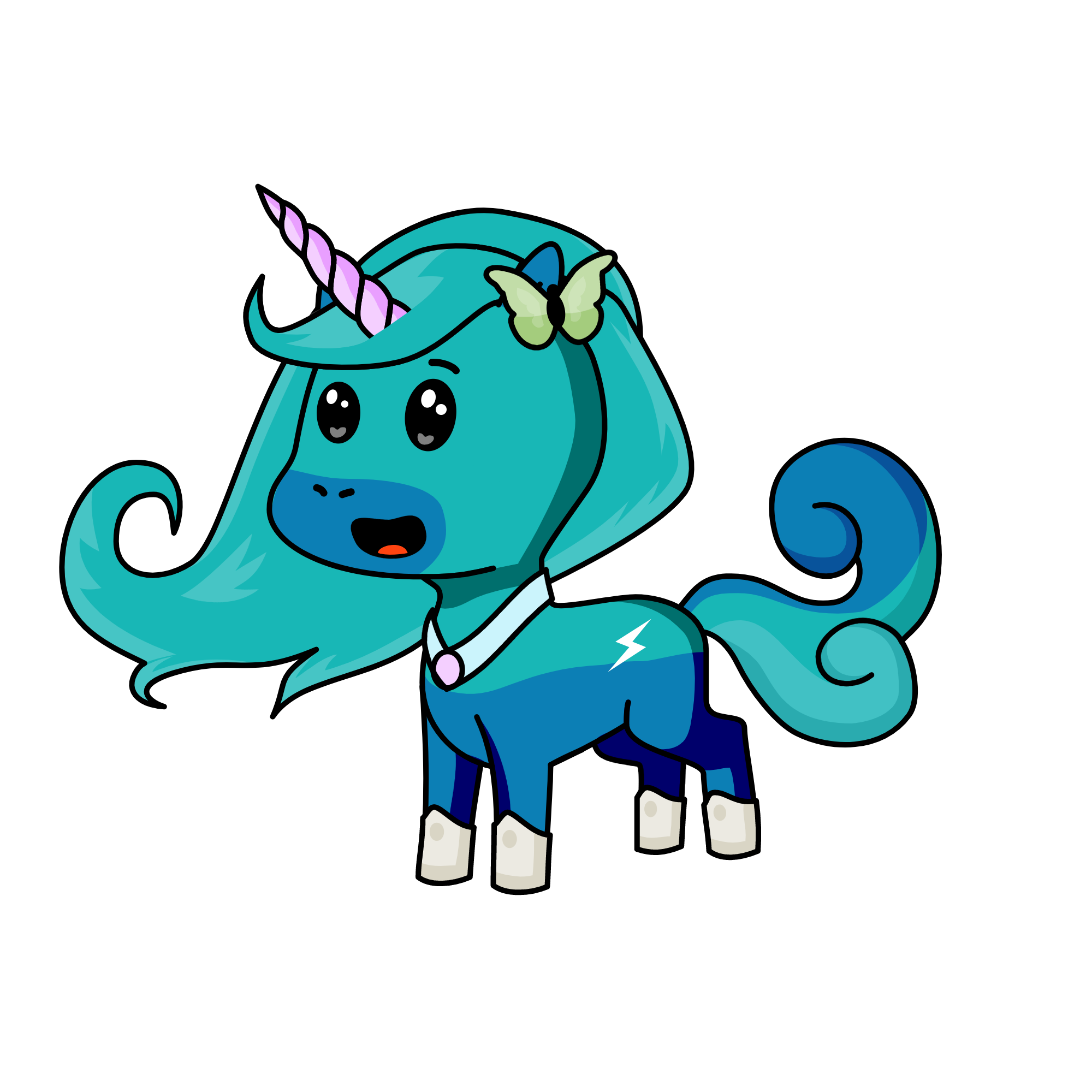 NIGHT WAVE, the unicorn