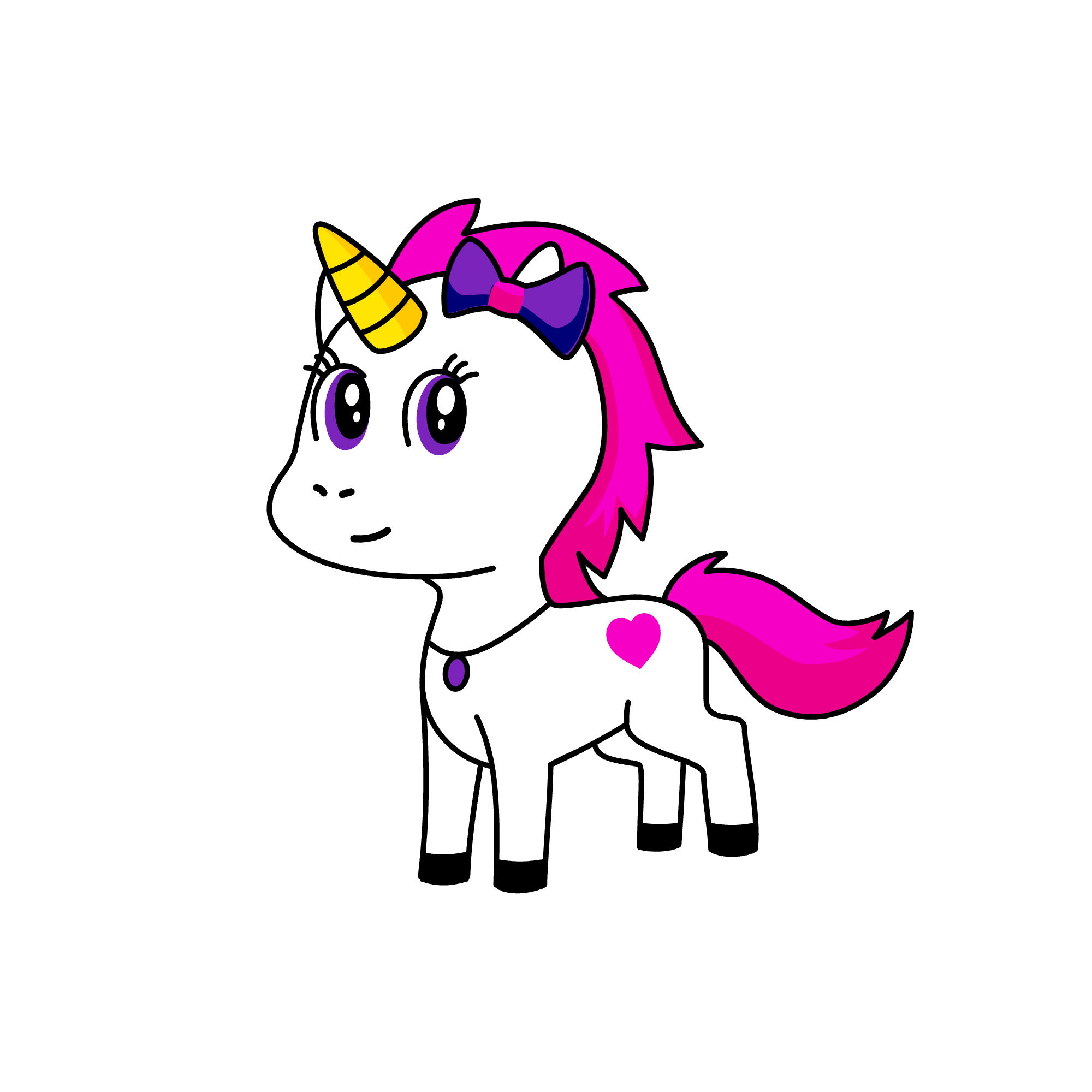 Shine Shimmer Glimmer the Fourth, the unicorn