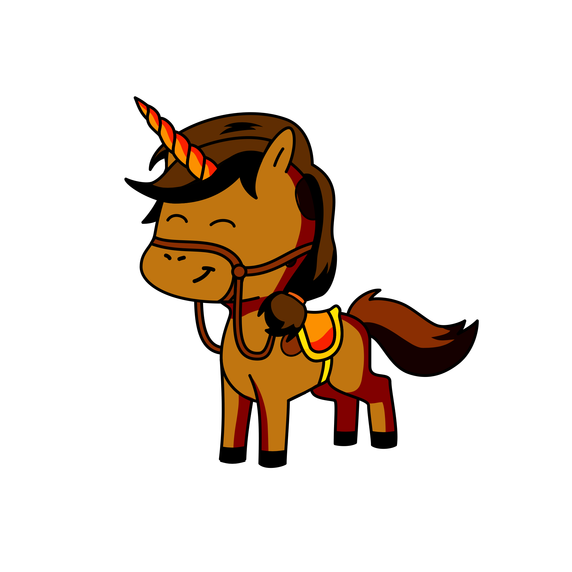 Agate, the unicorn
