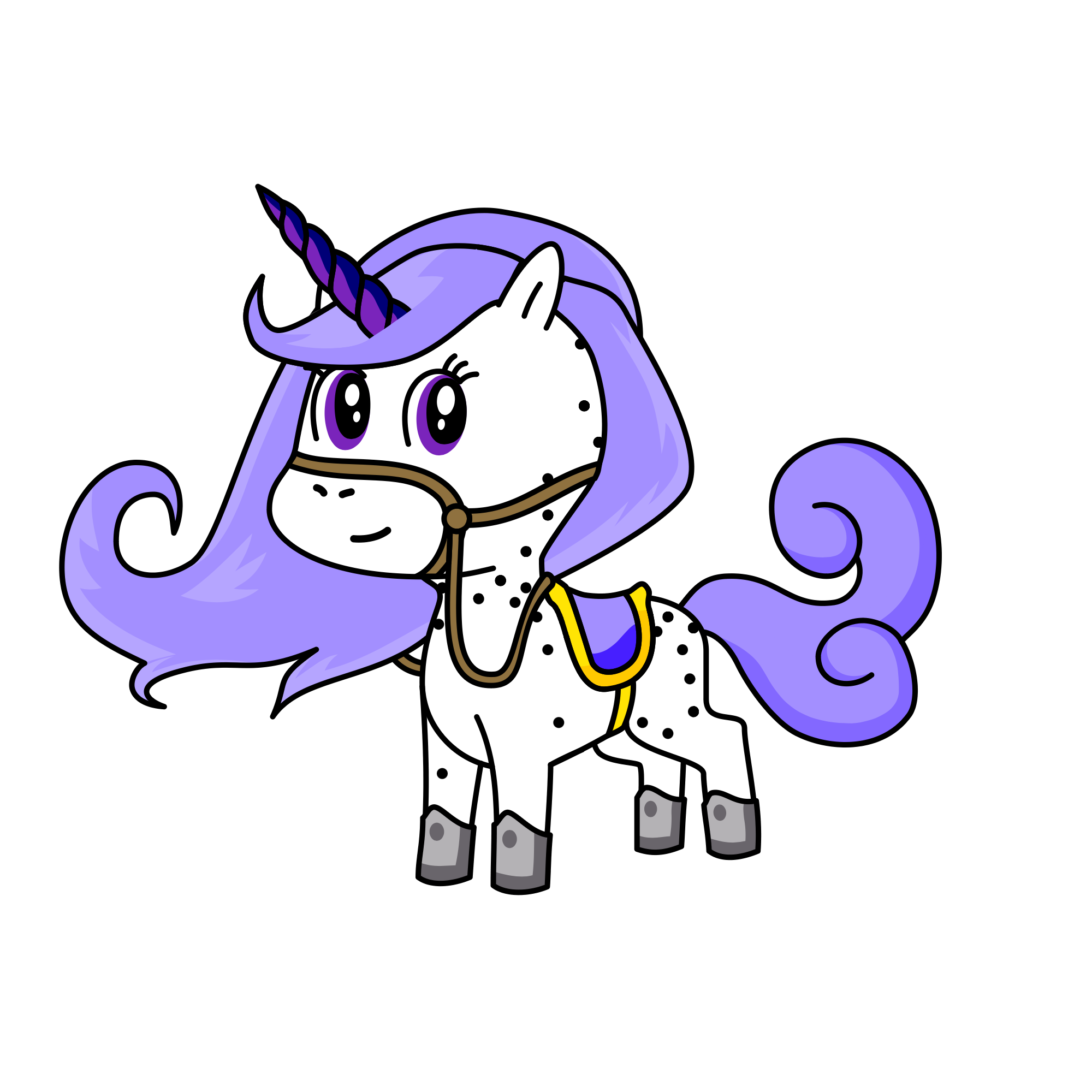 Amethyst, the unicorn