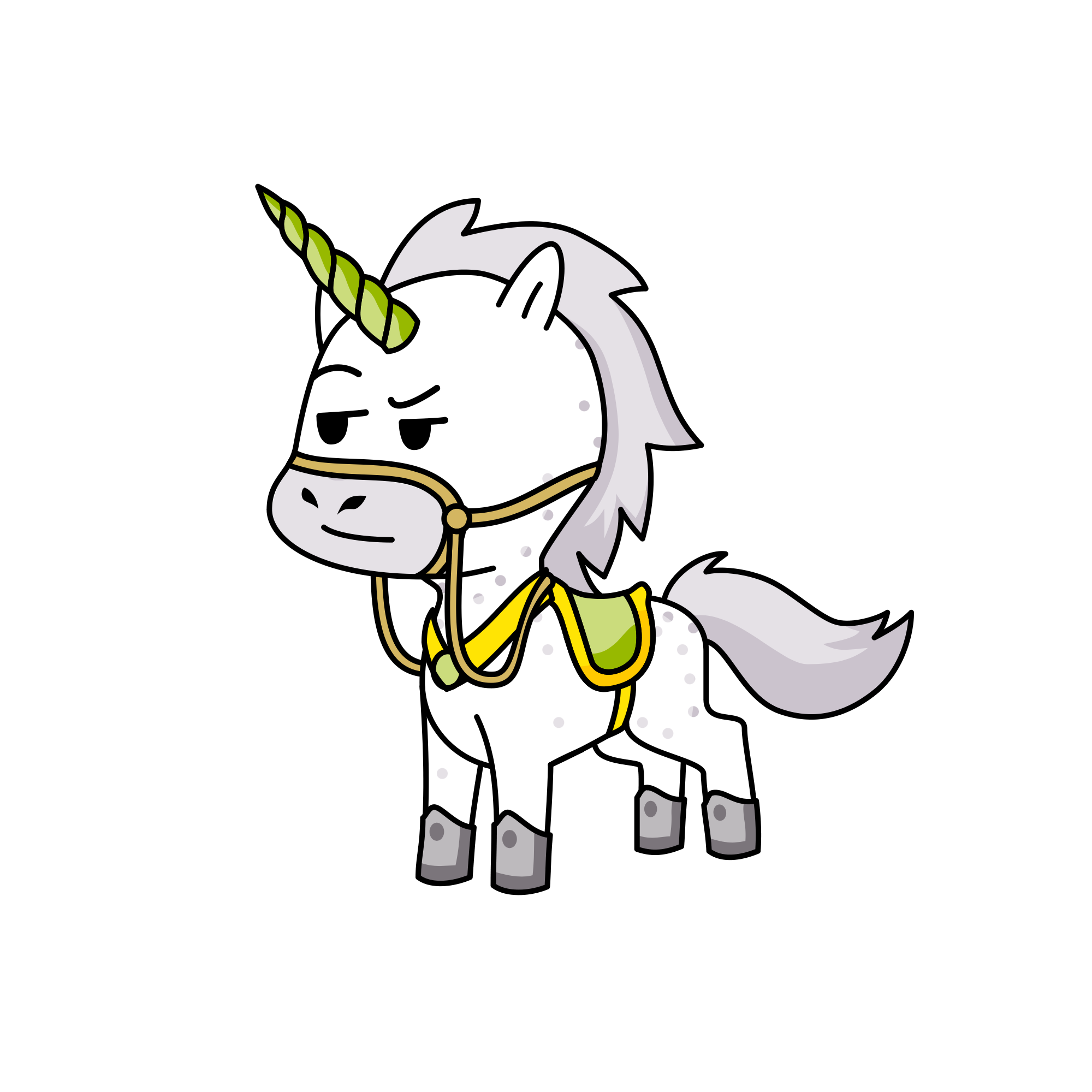 Peridot, the unicorn