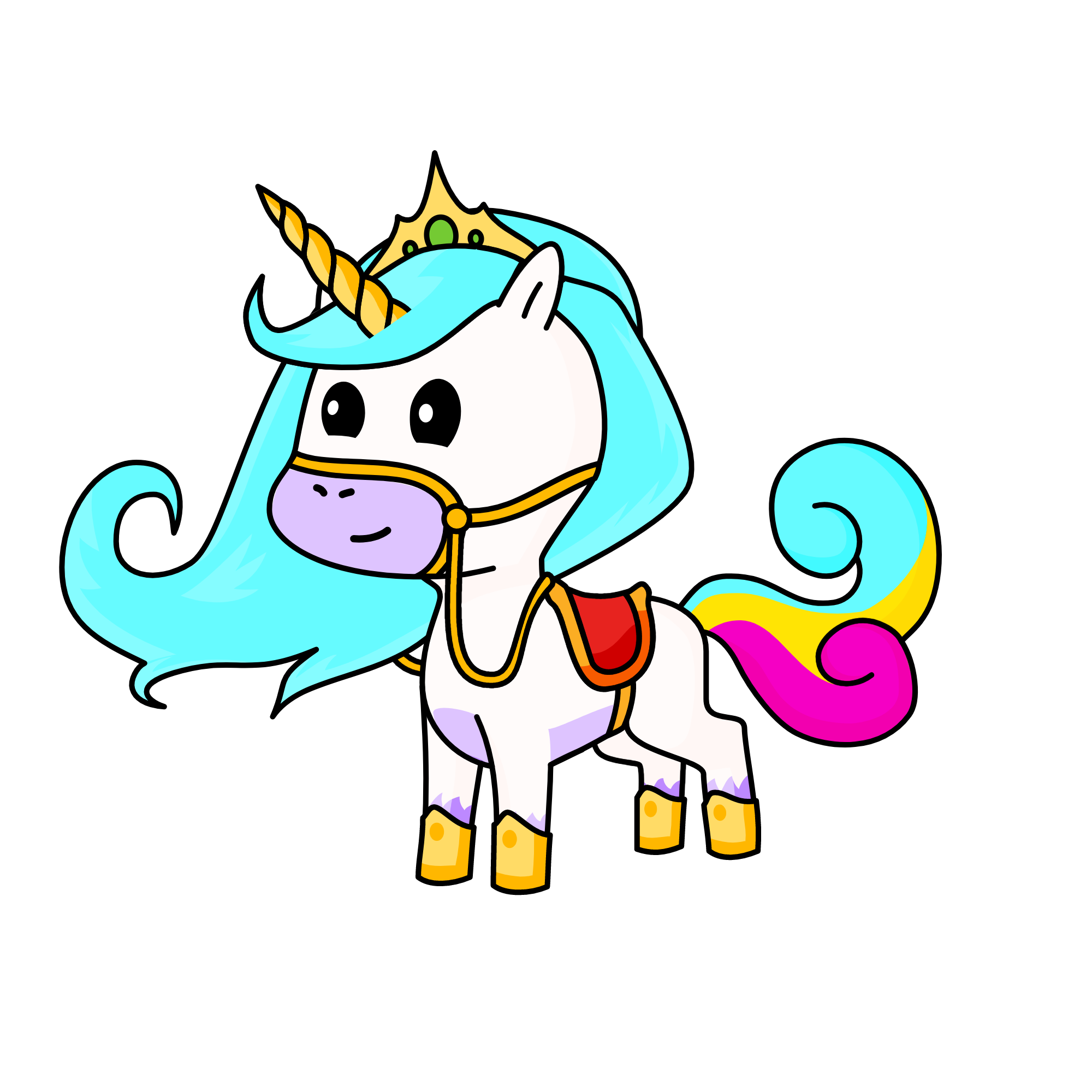 Princess Skye, the unicorn