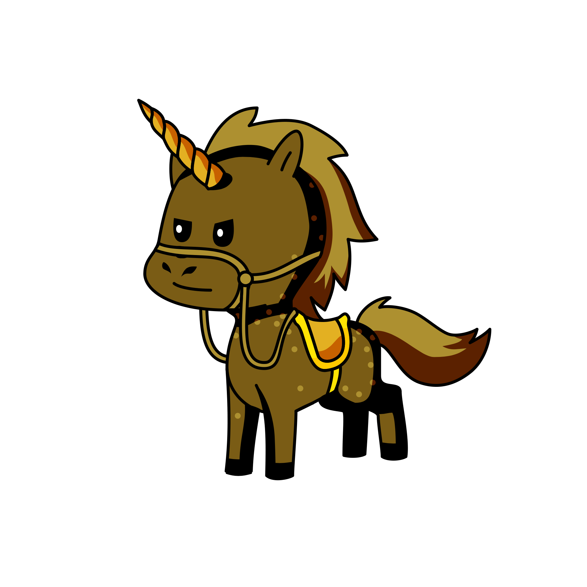 Topaz, the unicorn