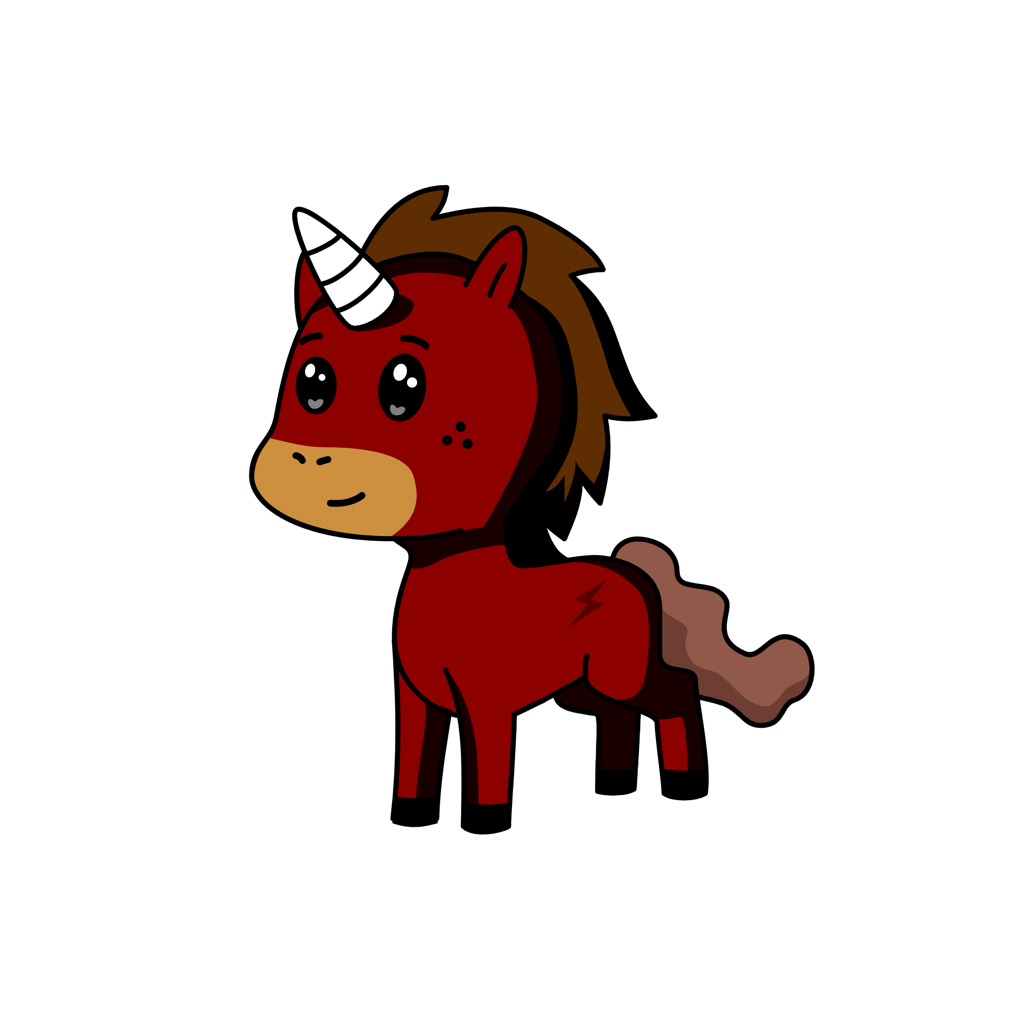 Lucky Lucy, the unicorn
