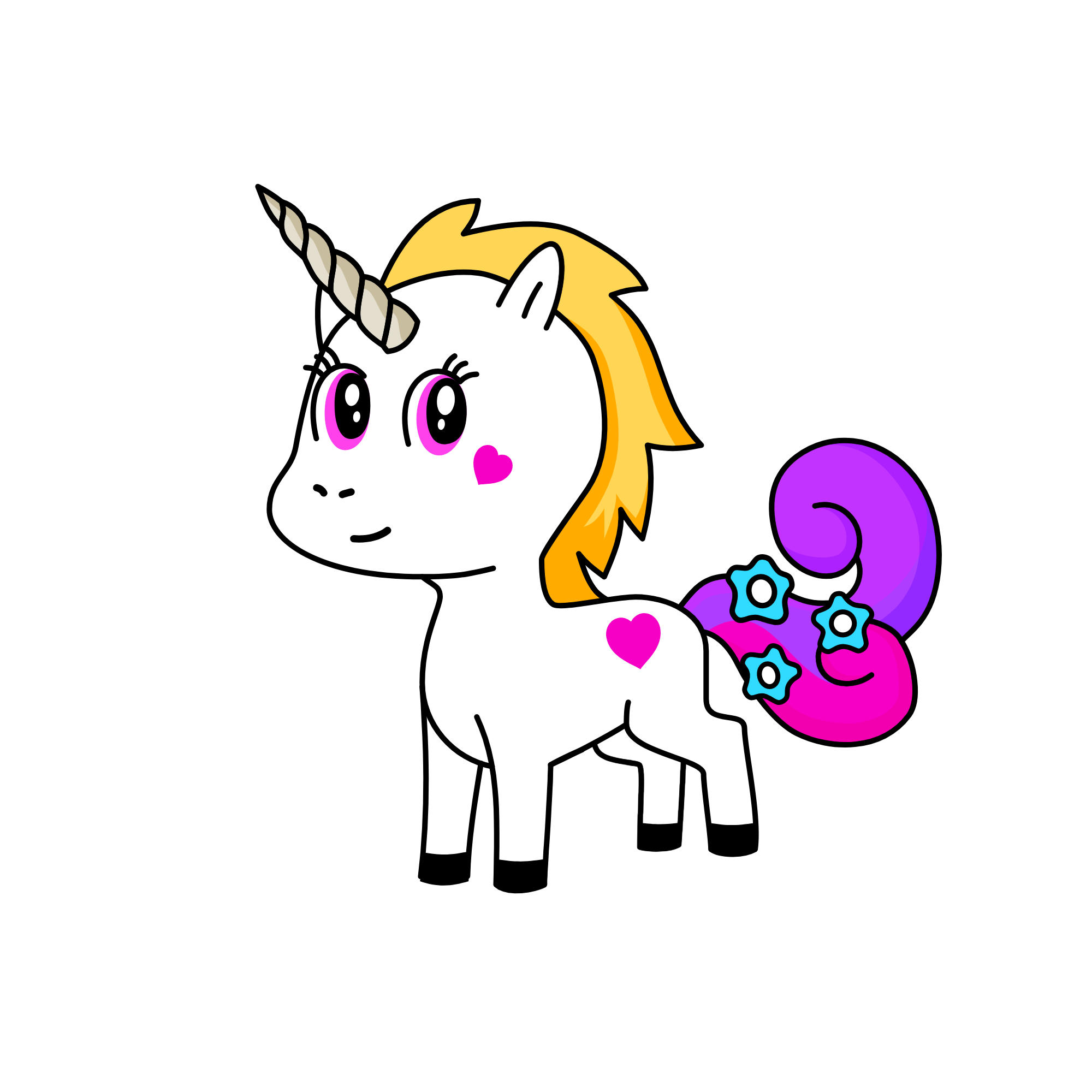 Anna, the unicorn