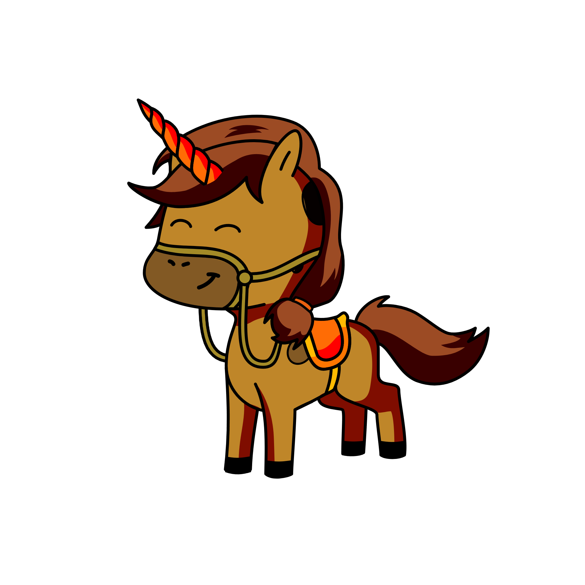 Agate, the unicorn