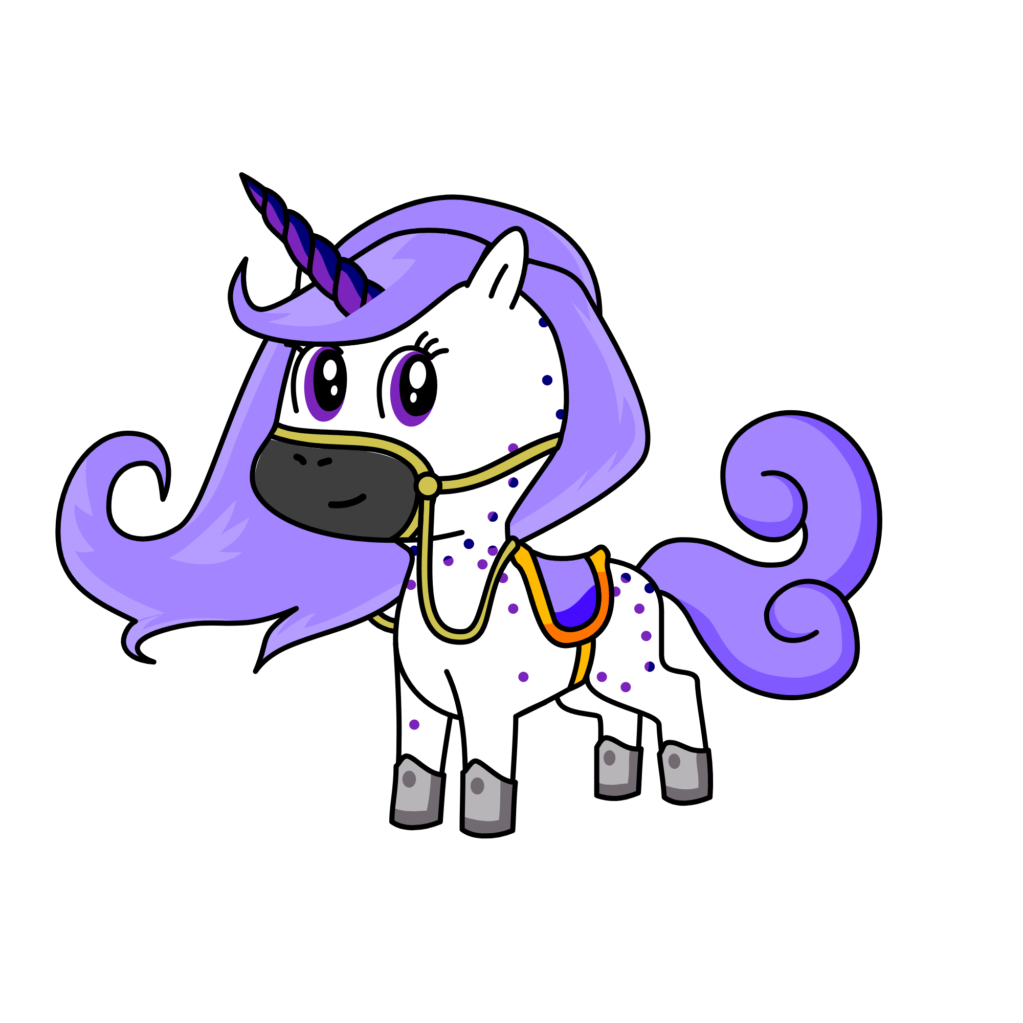 Amethyst, the unicorn