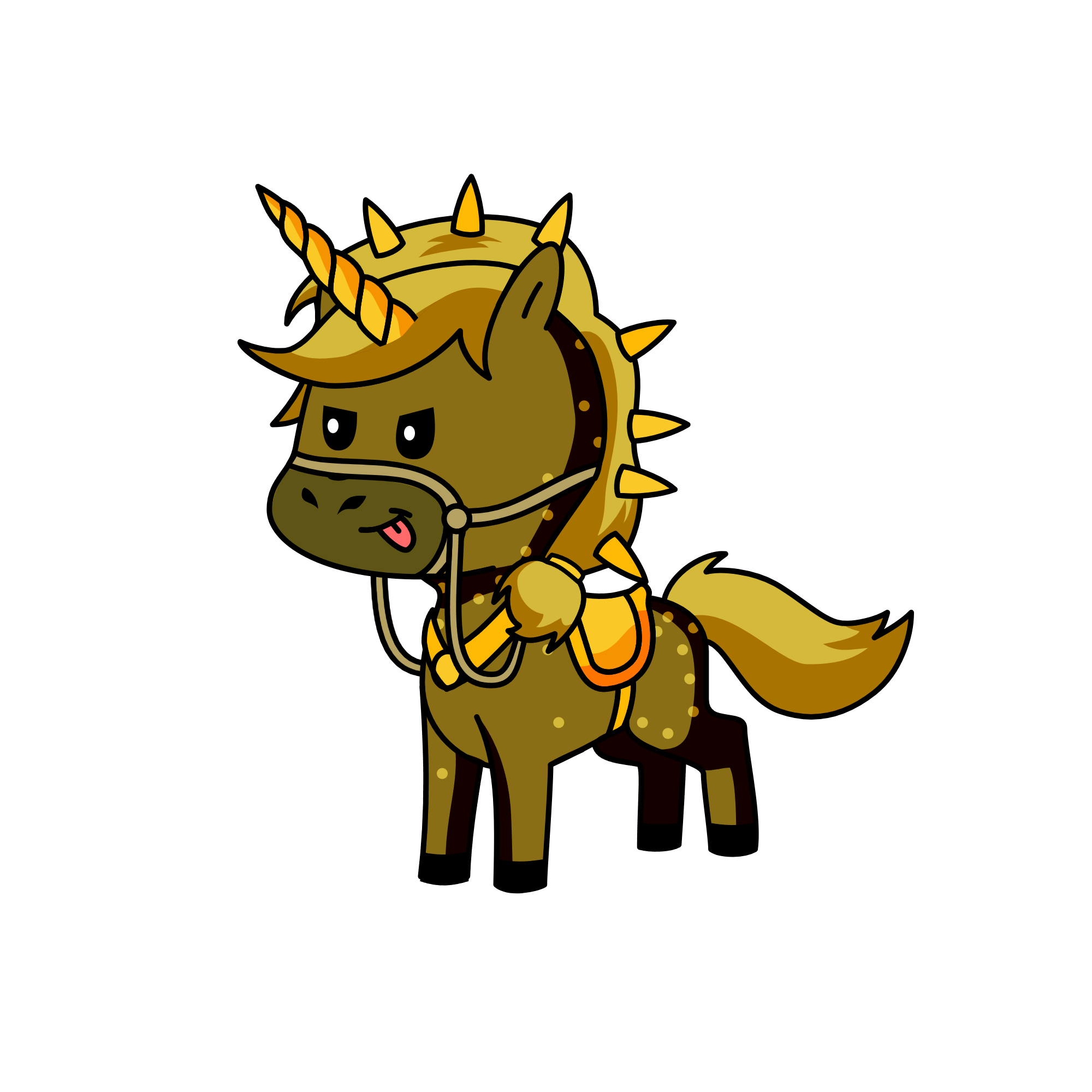 Topaz, the unicorn