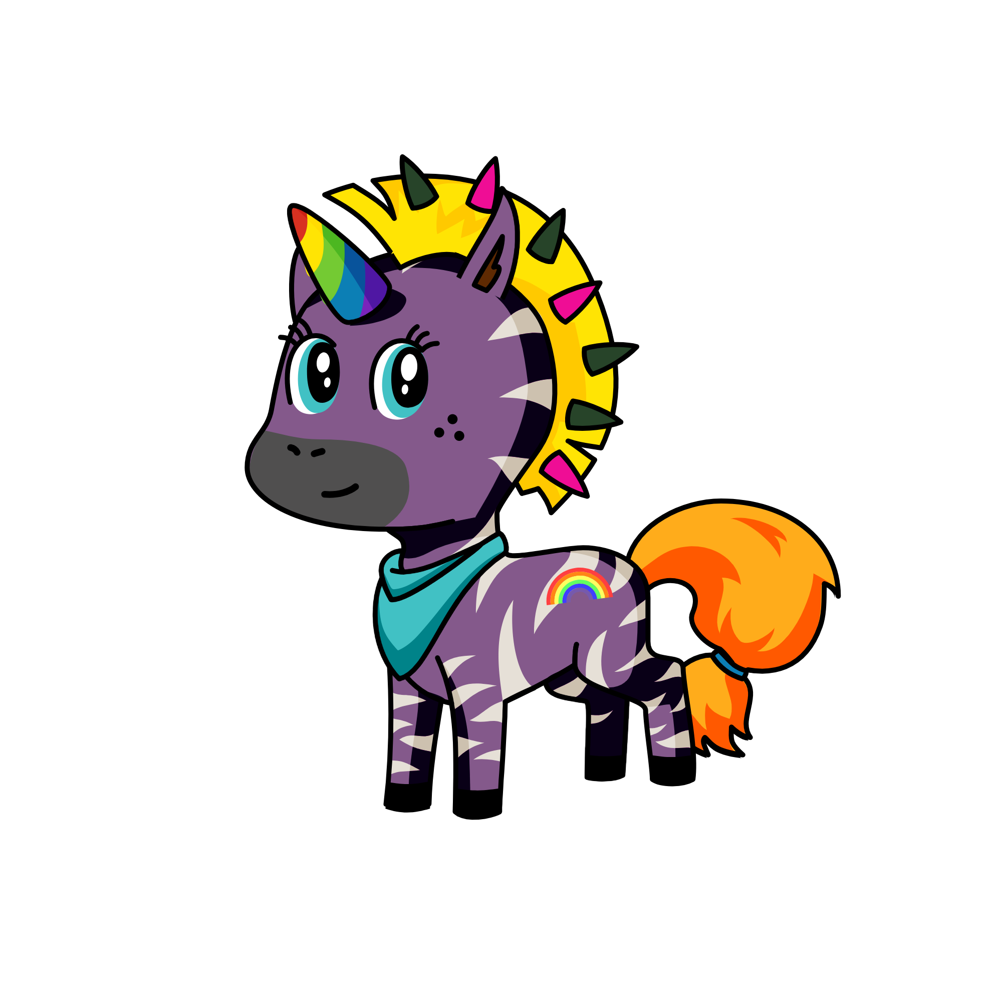 kitty, the unicorn