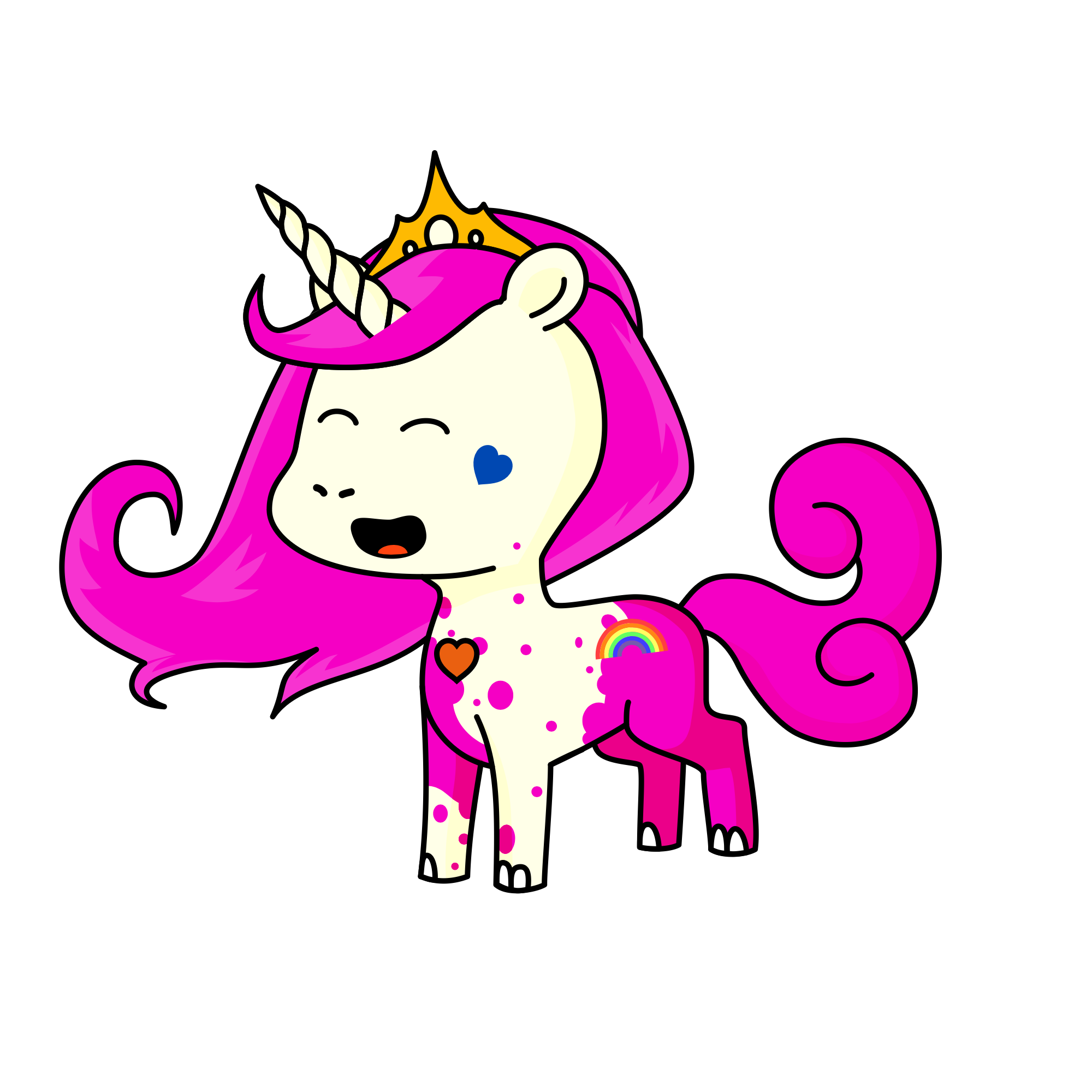 Esoni, the unicorn