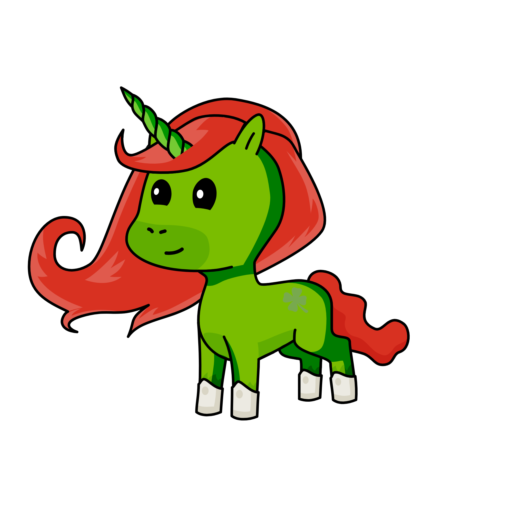 Fiona from shrek, the unicorn