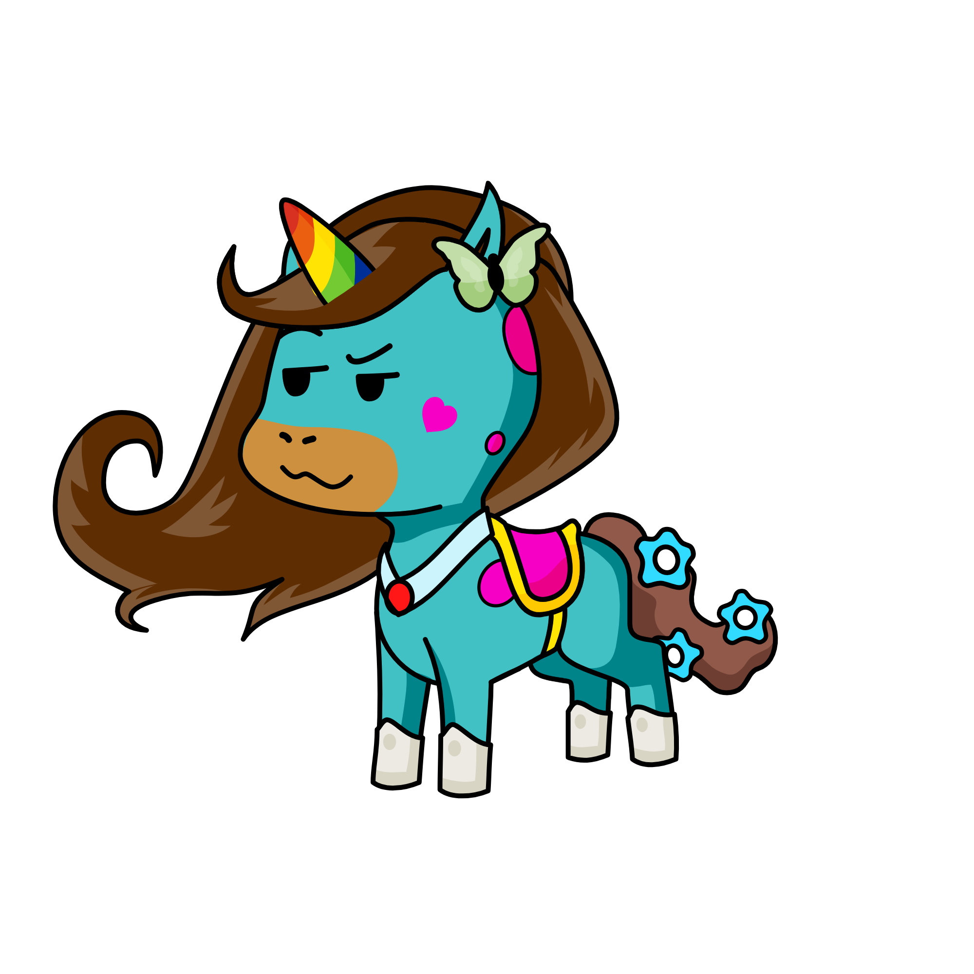 Justin justin, the unicorn