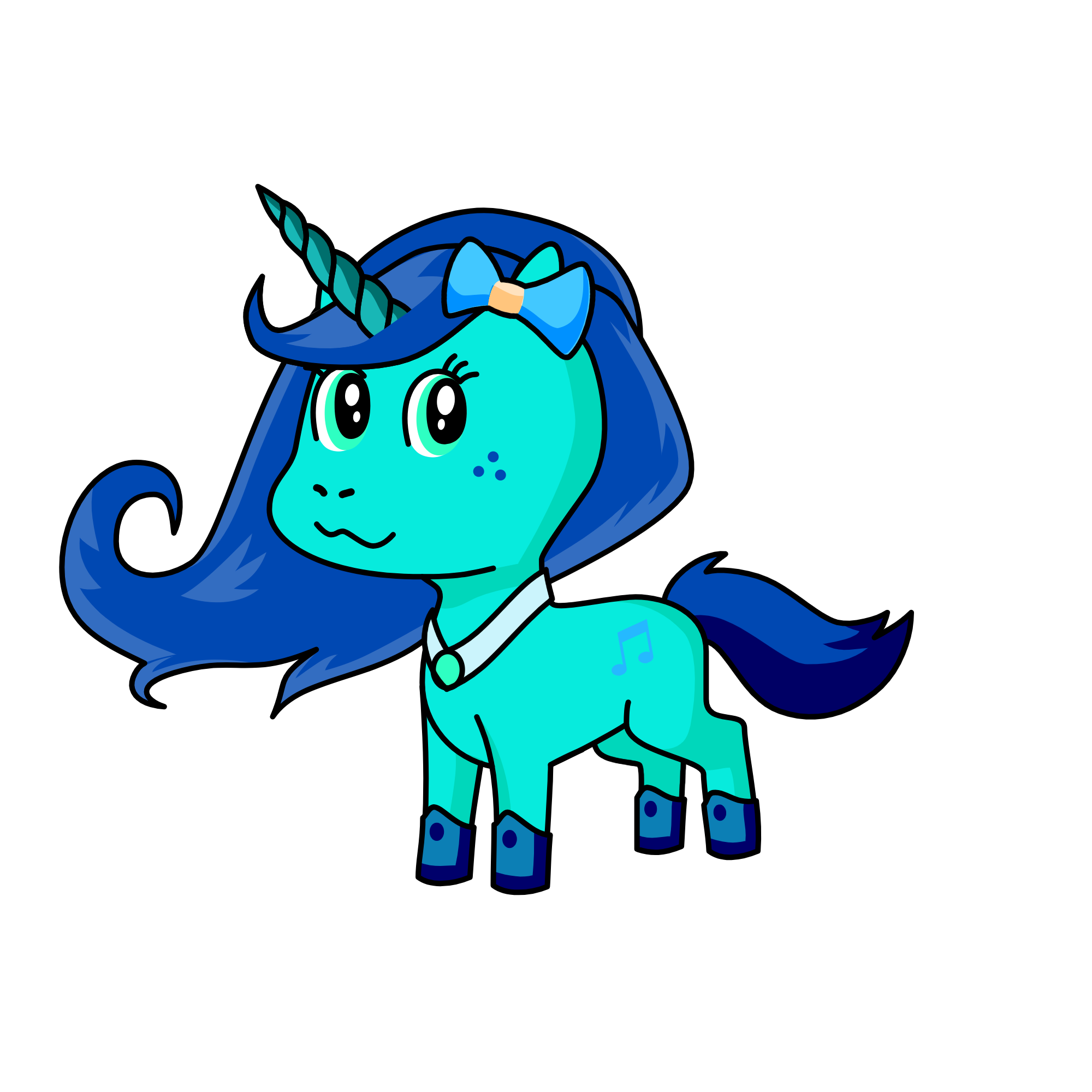 Wave, the unicorn
