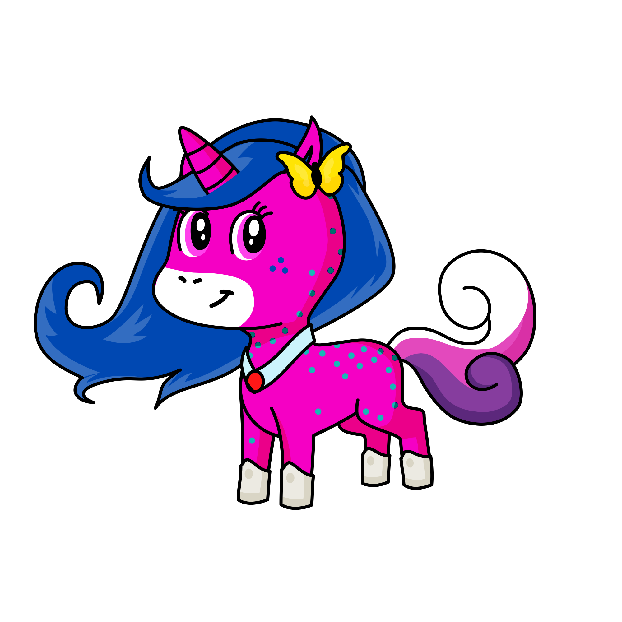 Majestic, the unicorn