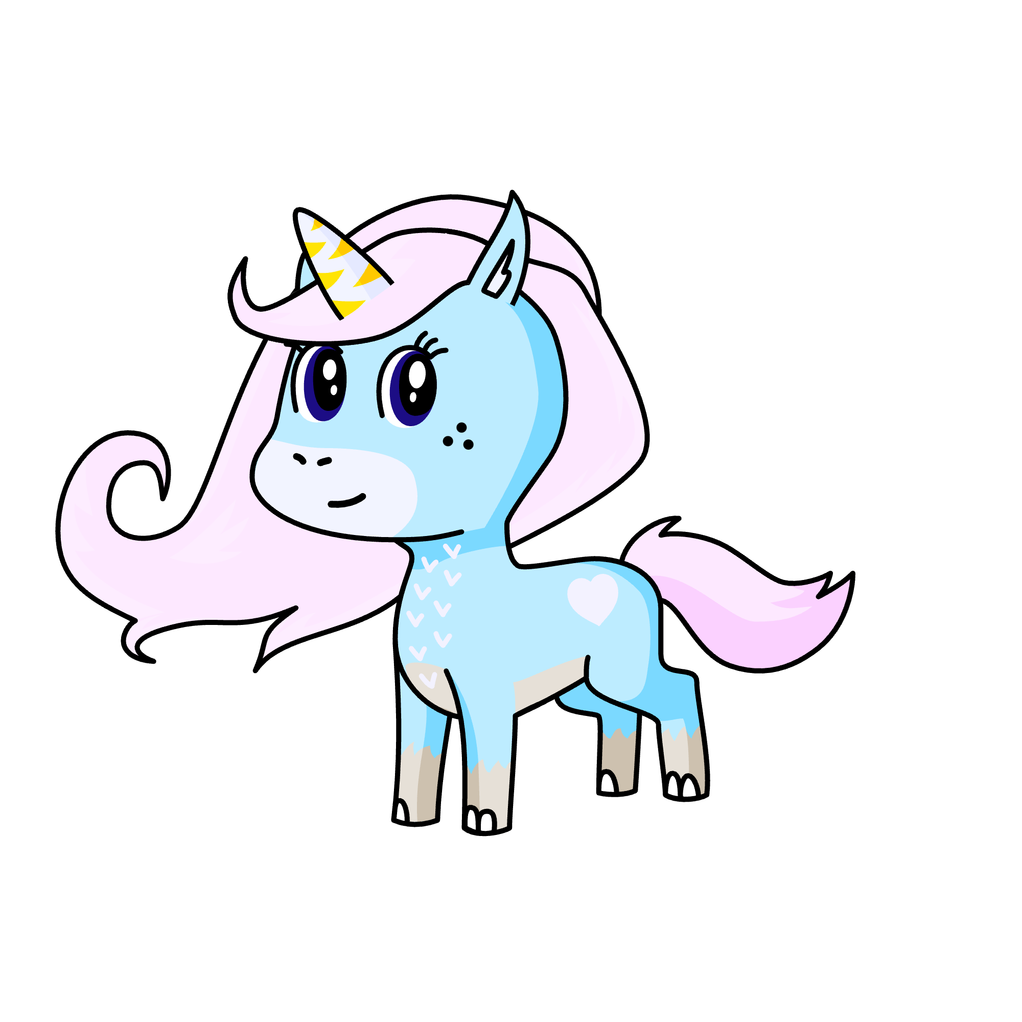 Hope, the unicorn