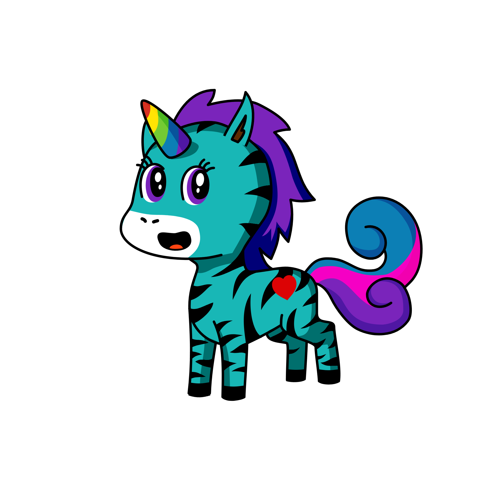 Queenie, the unicorn