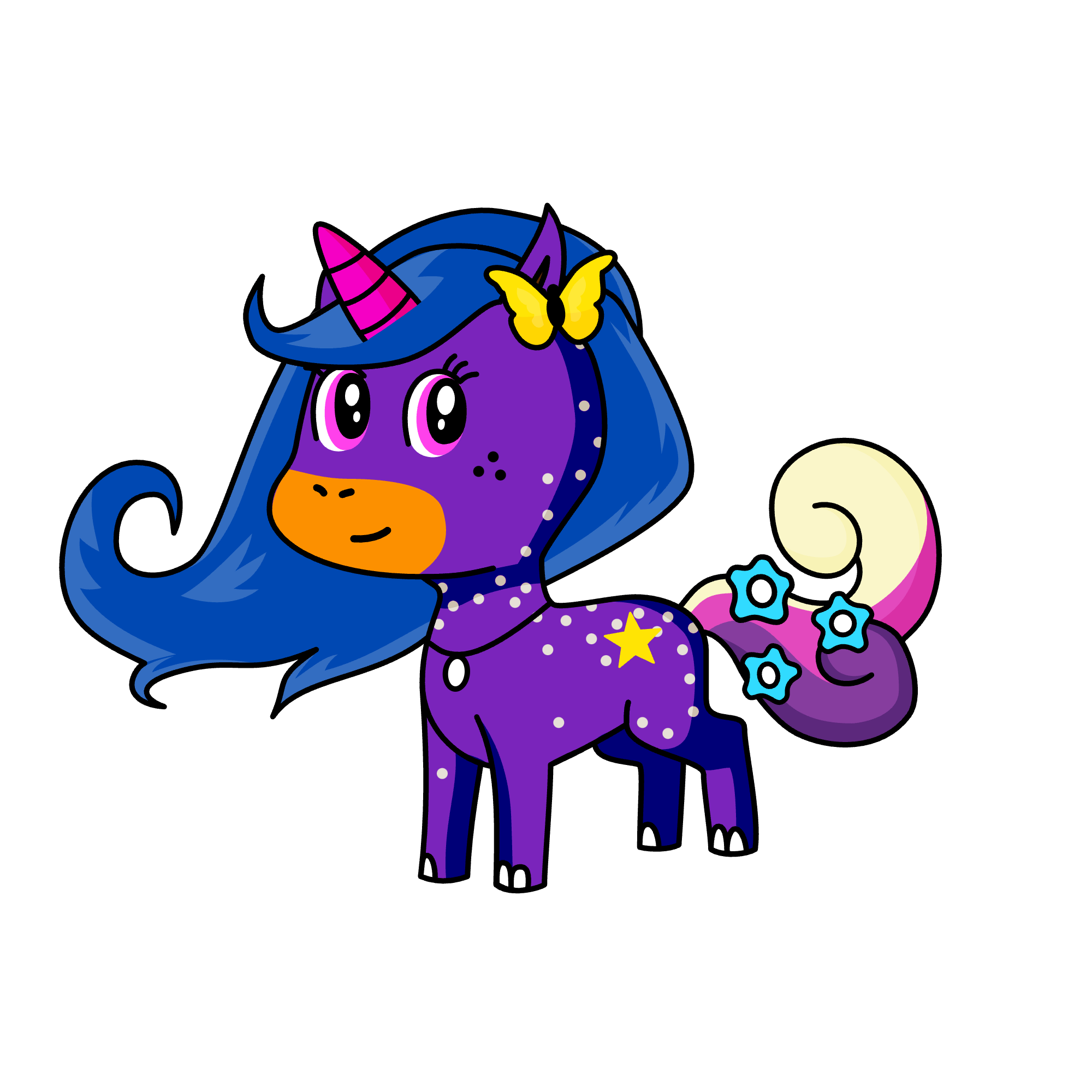 Magic, the unicorn