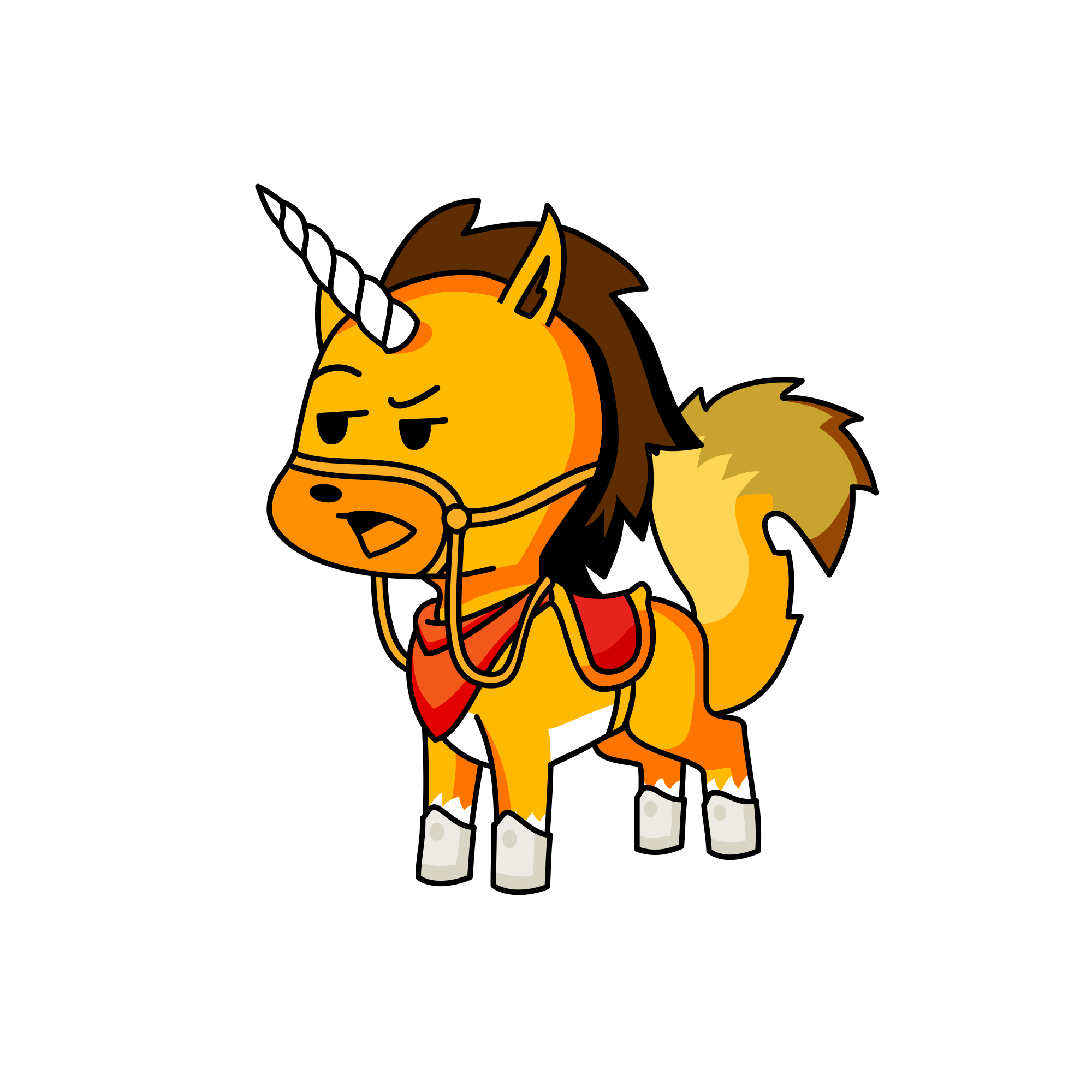 Blaze, the unicorn