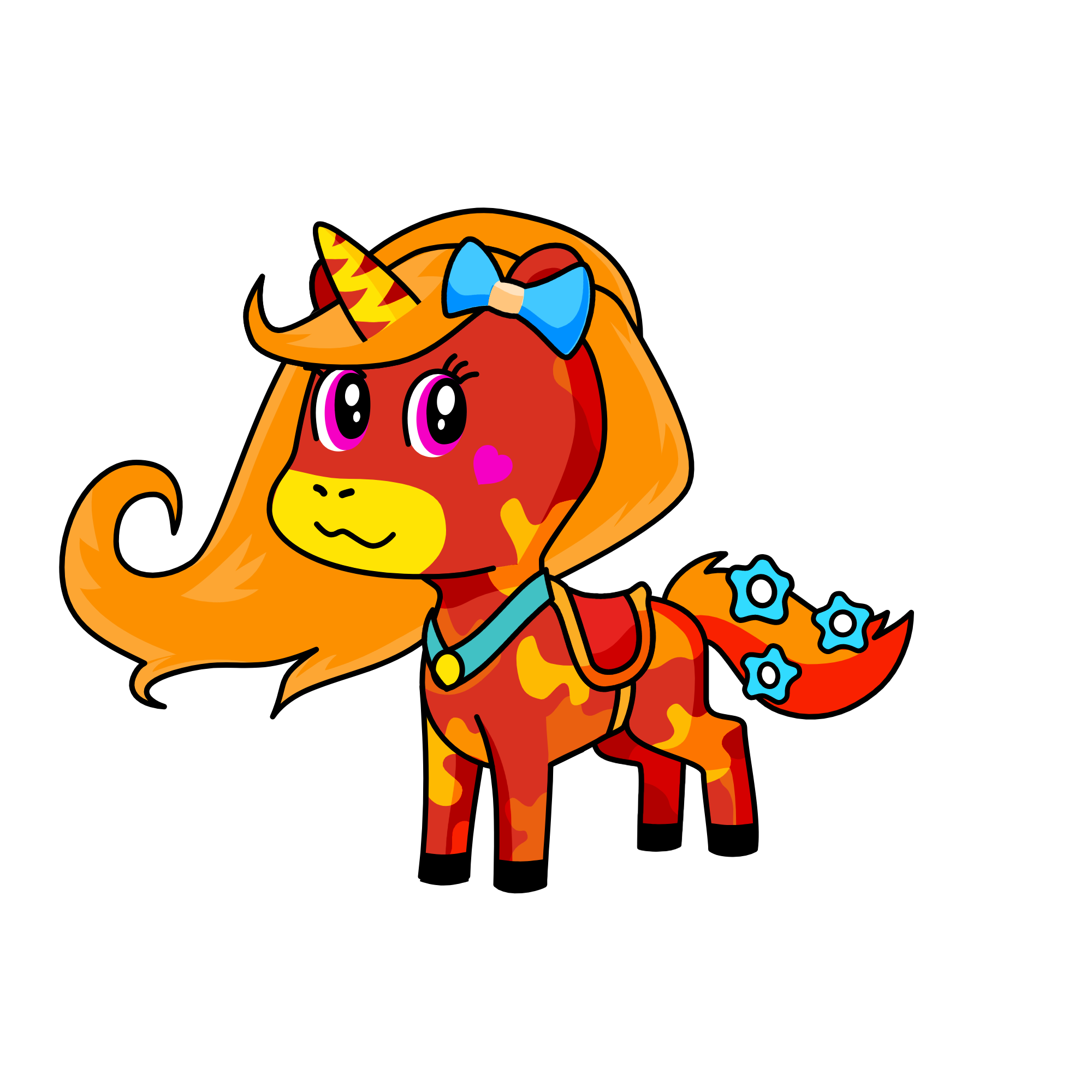 mya, the unicorn