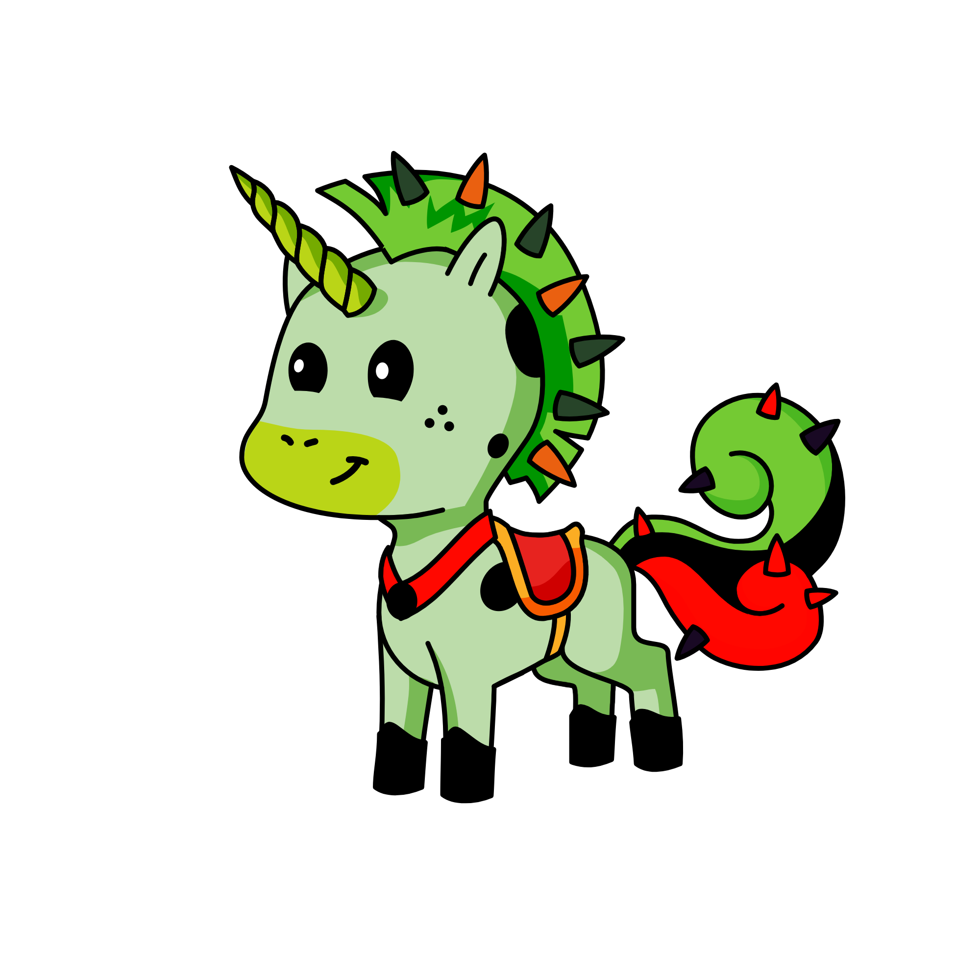 Destruct, the unicorn