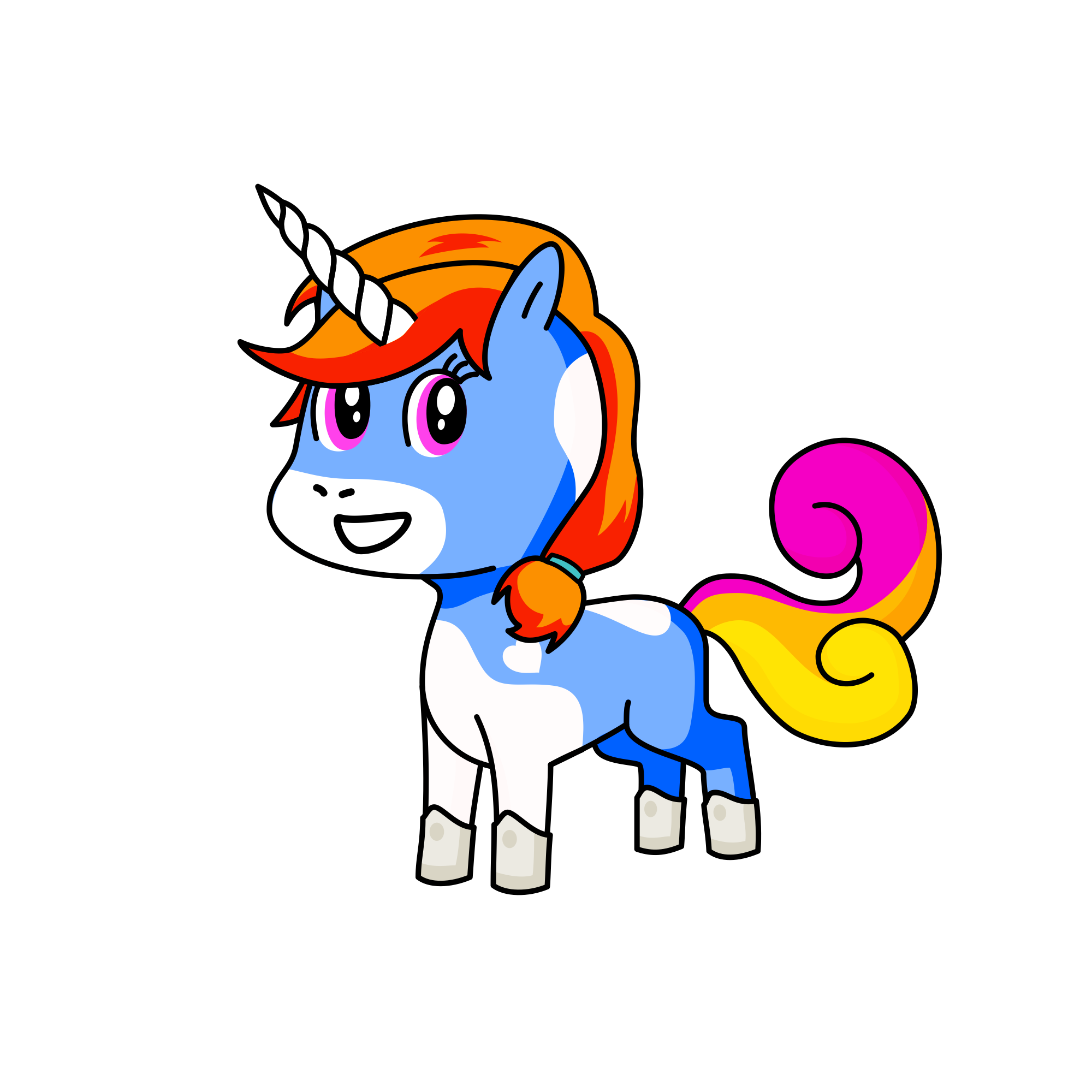 Yay, the unicorn