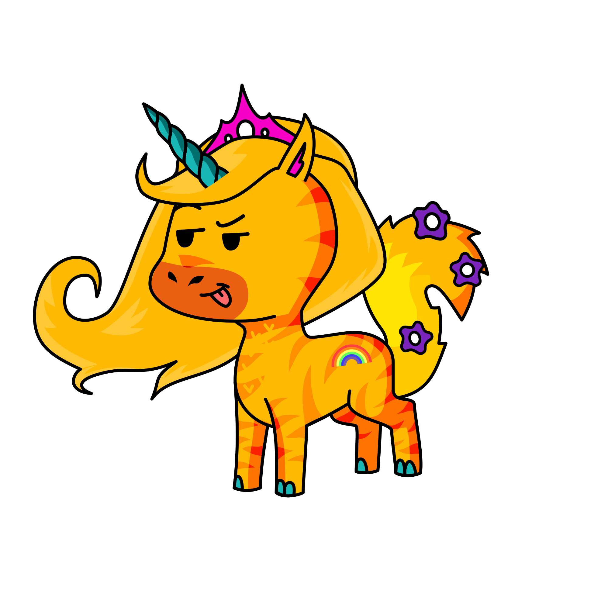 6’4nonchalantlightskindreadheadwithahellcat, the unicorn