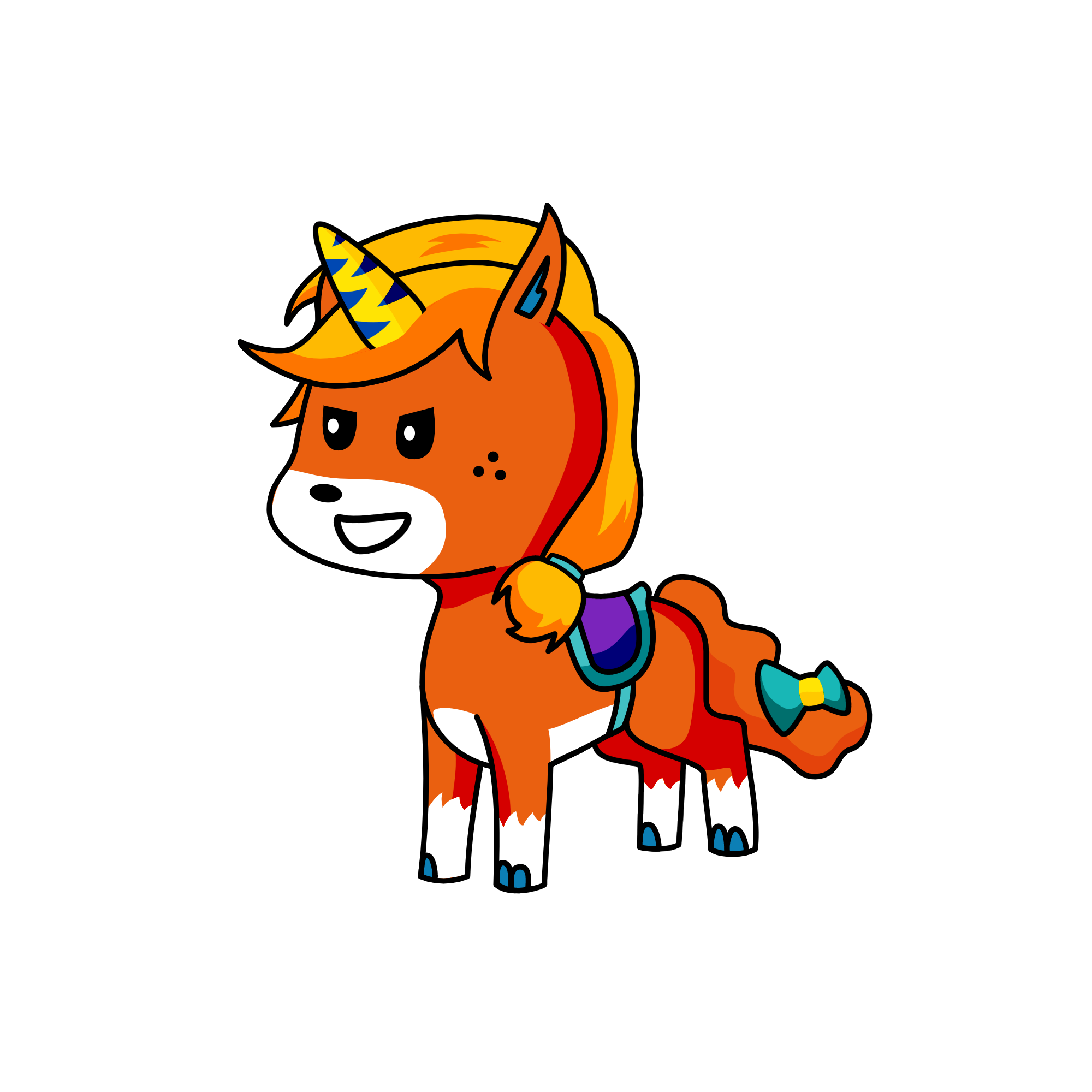 hideous (before #4), the unicorn