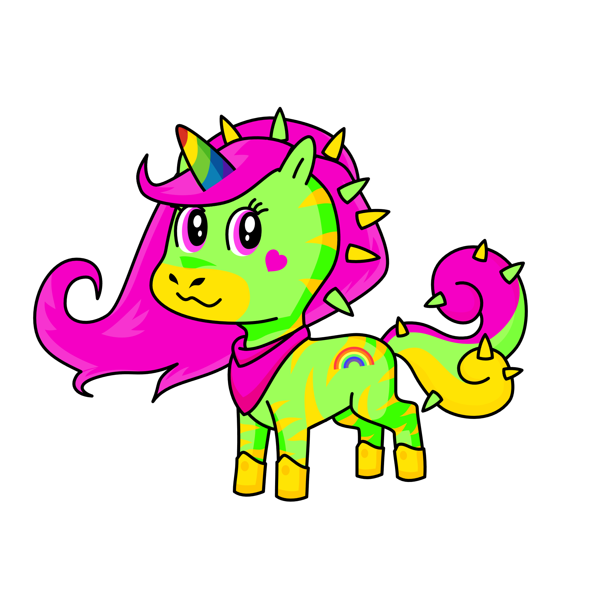 RAWR , the unicorn