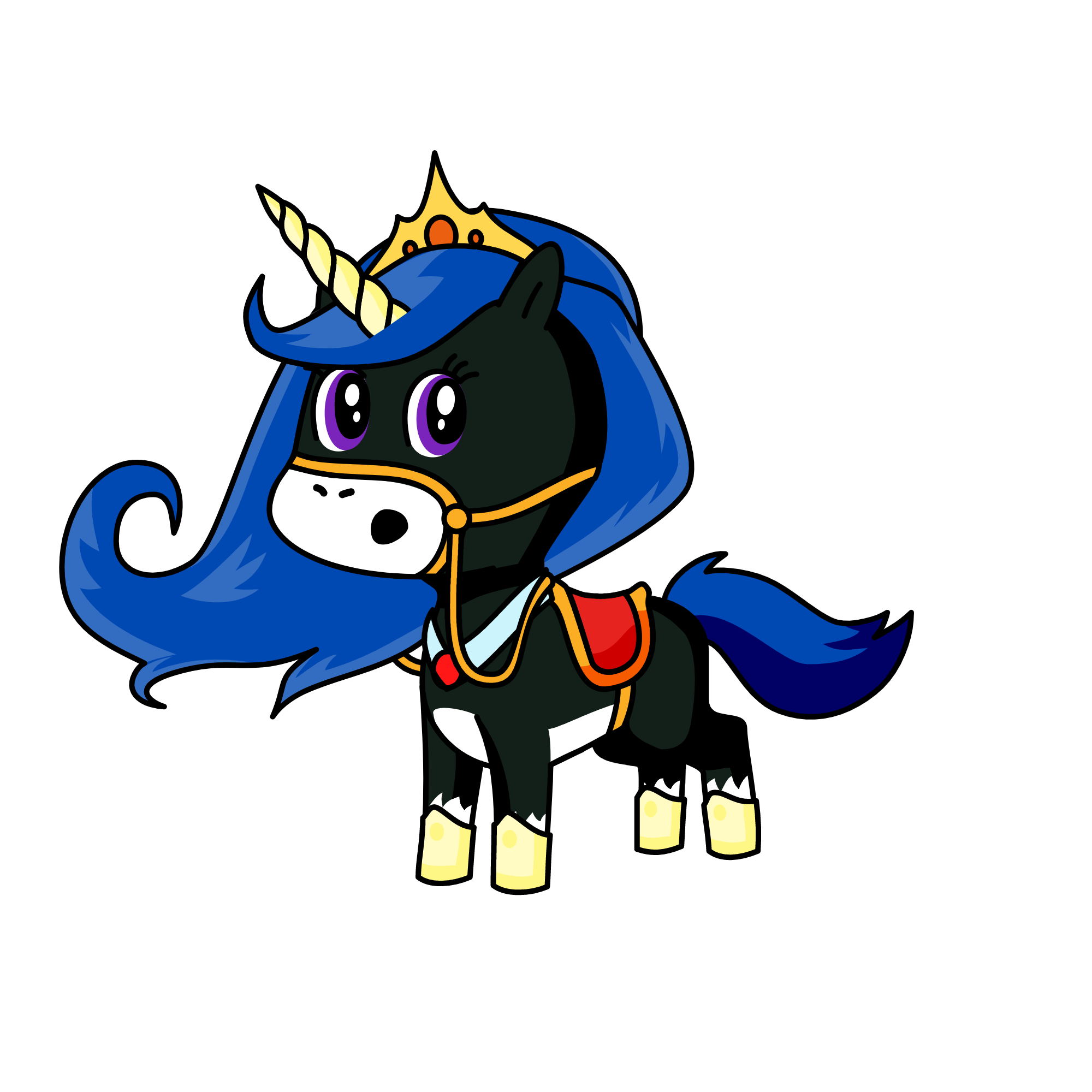 hideous --> midnight (after #4), the unicorn