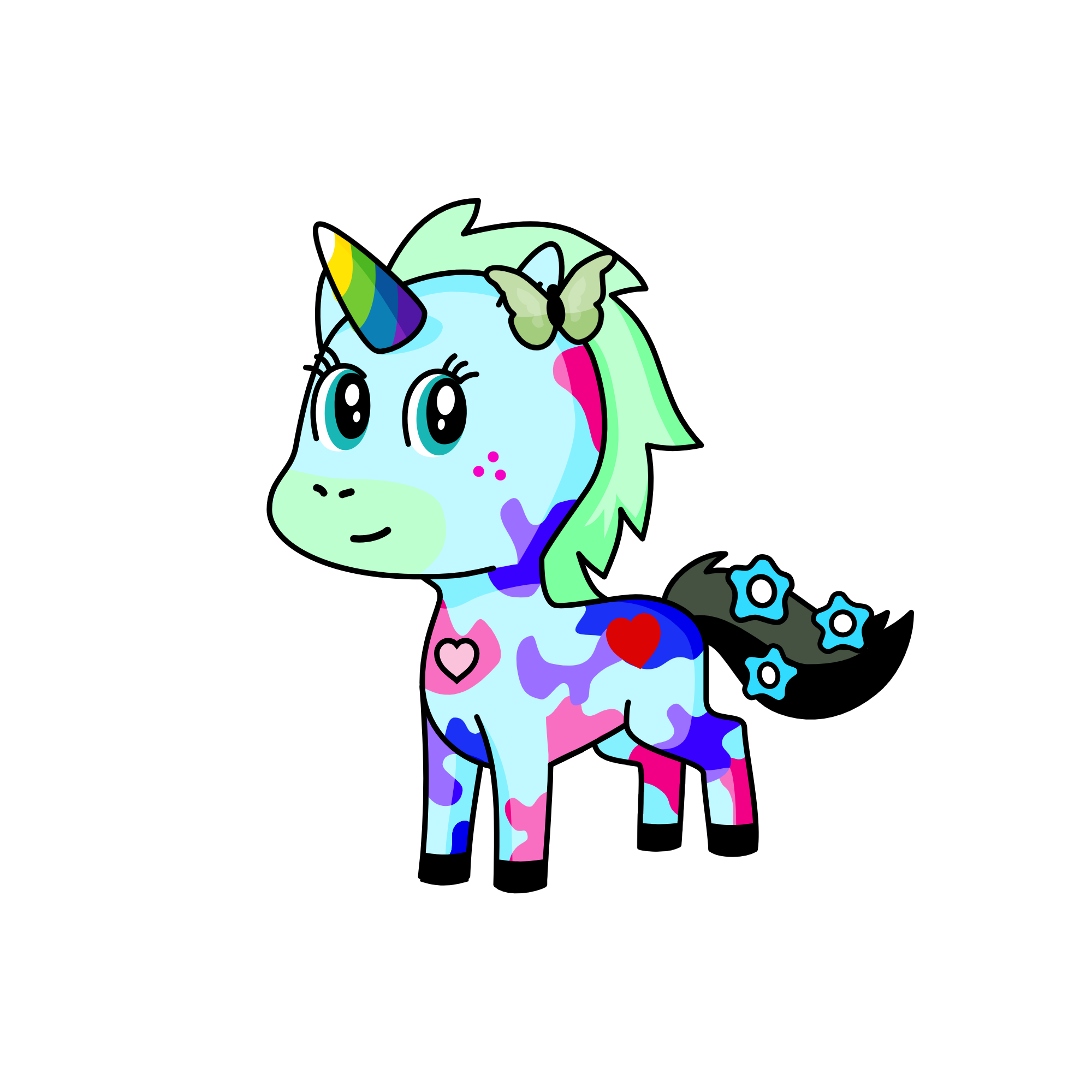 Sally, the unicorn