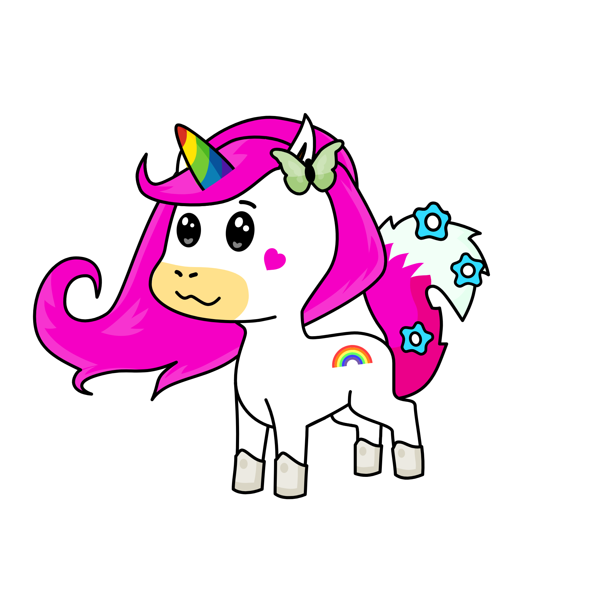 Gail, the unicorn
