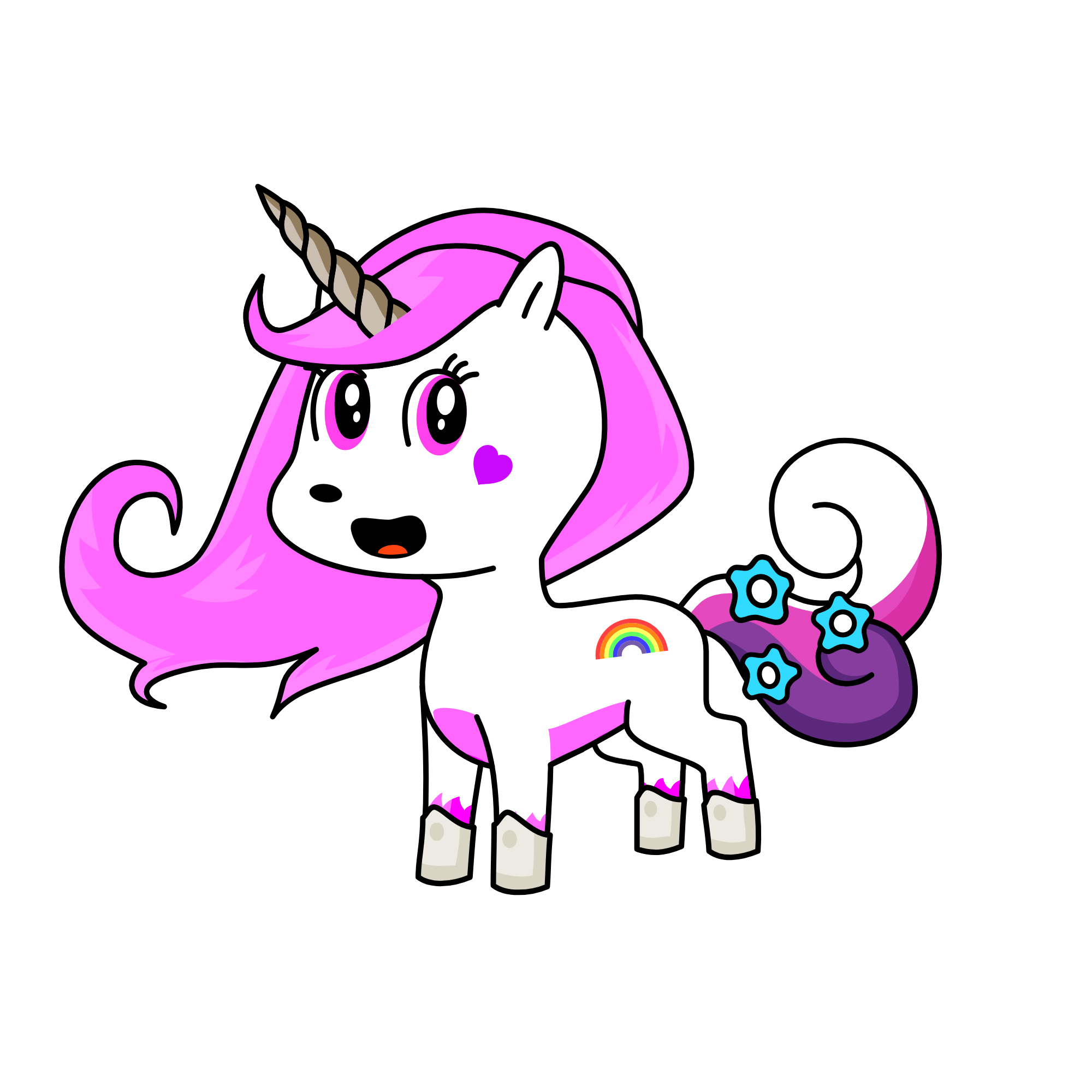 Gwen, the unicorn