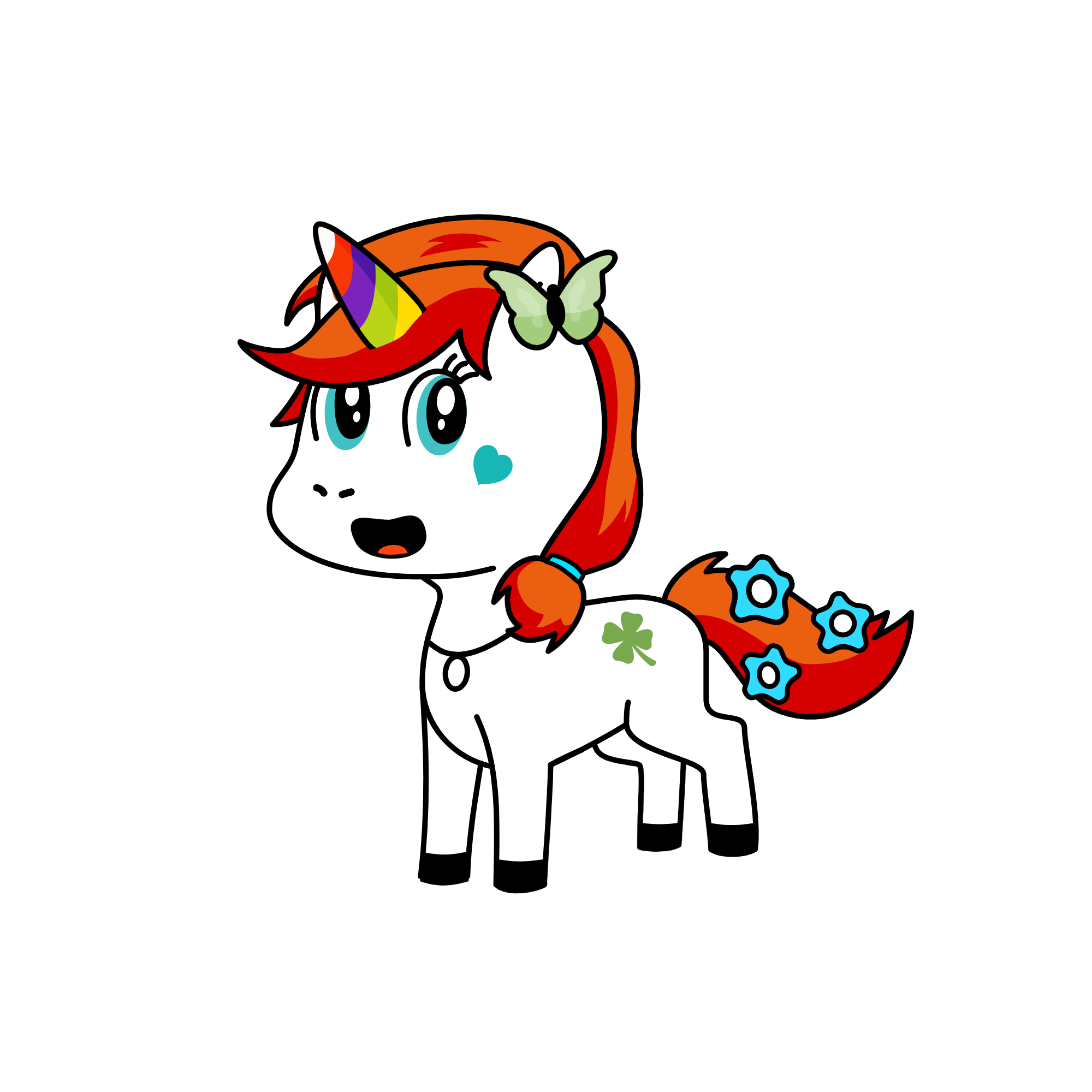 Em, the unicorn