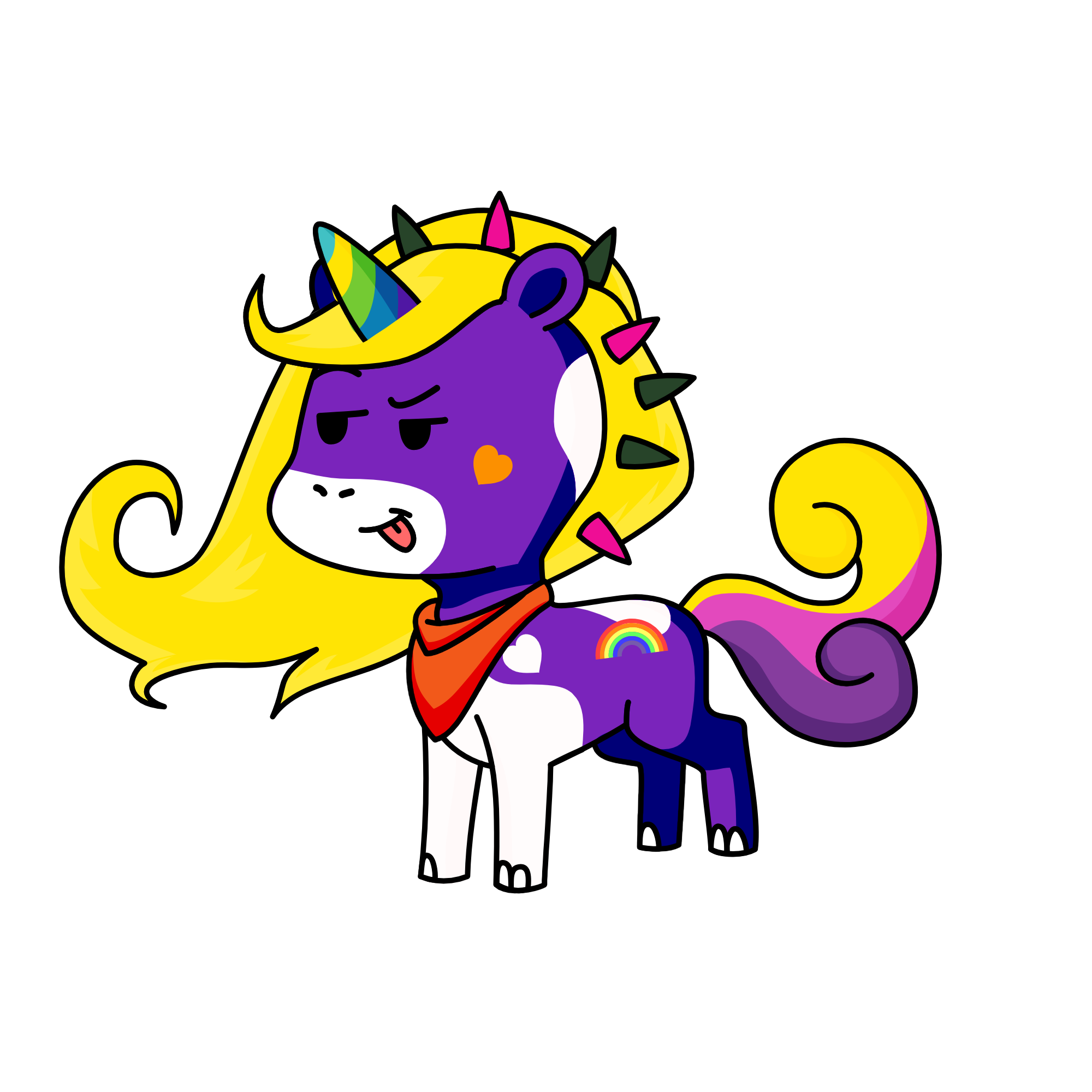 Ay, the unicorn