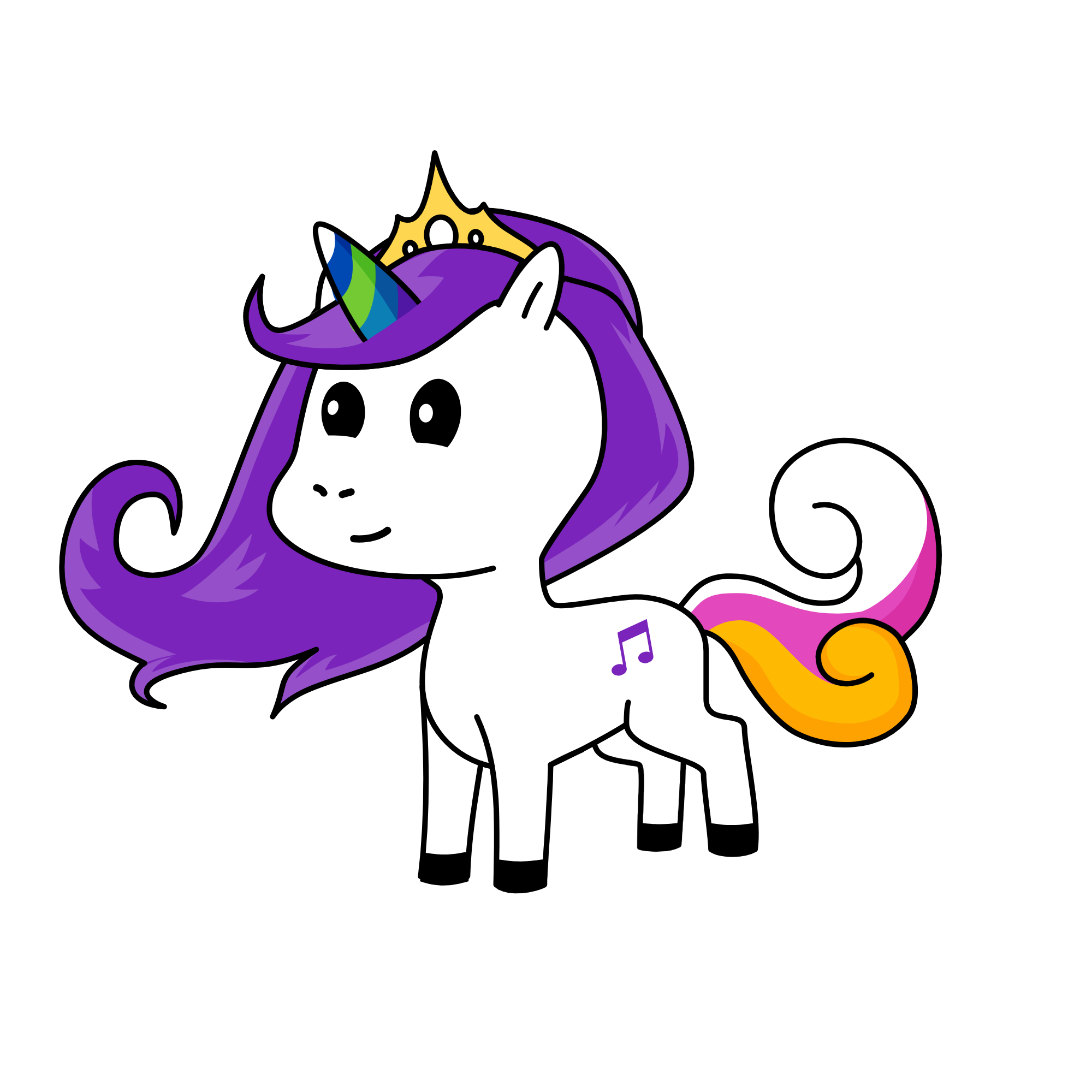 La, the unicorn
