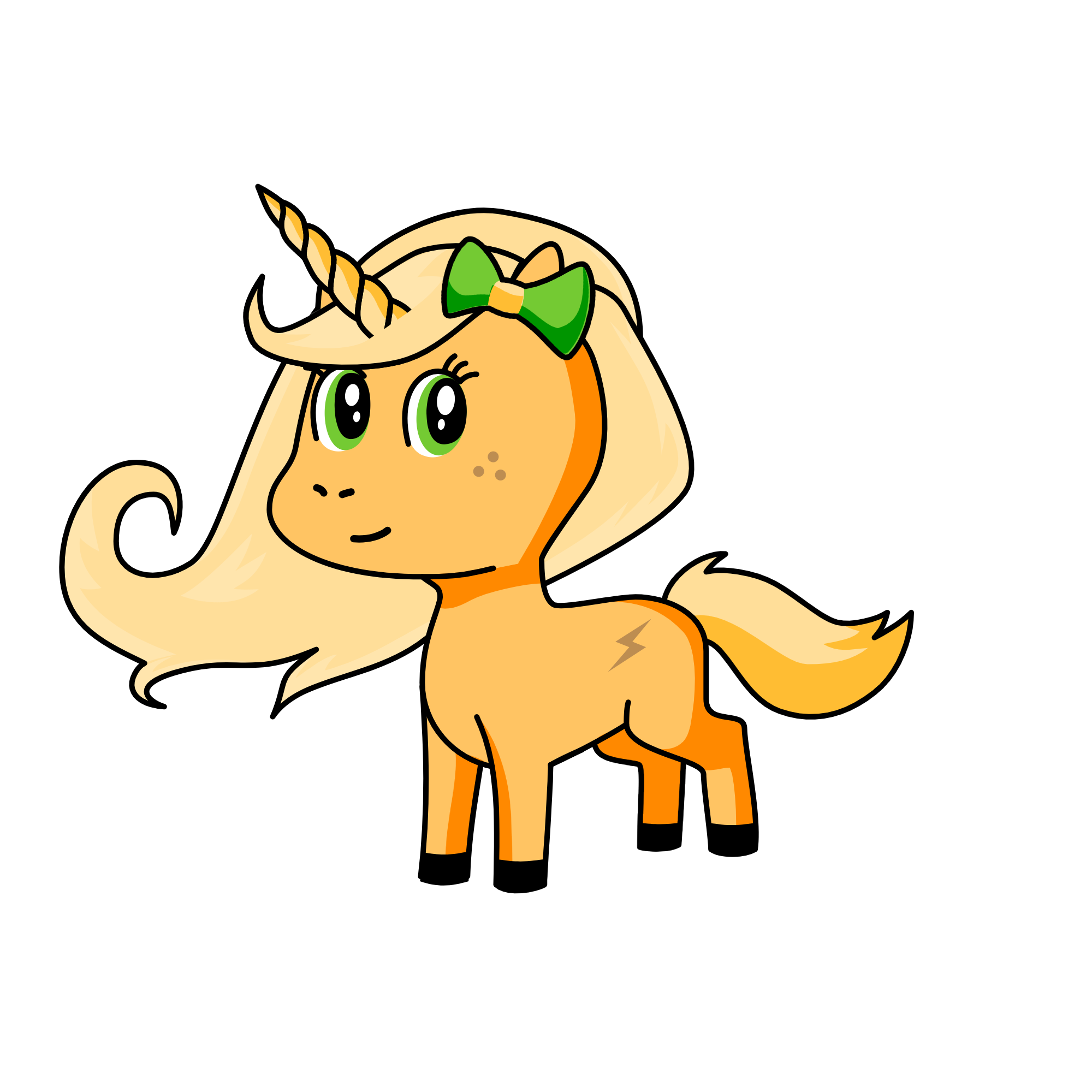 Charlotte, the unicorn