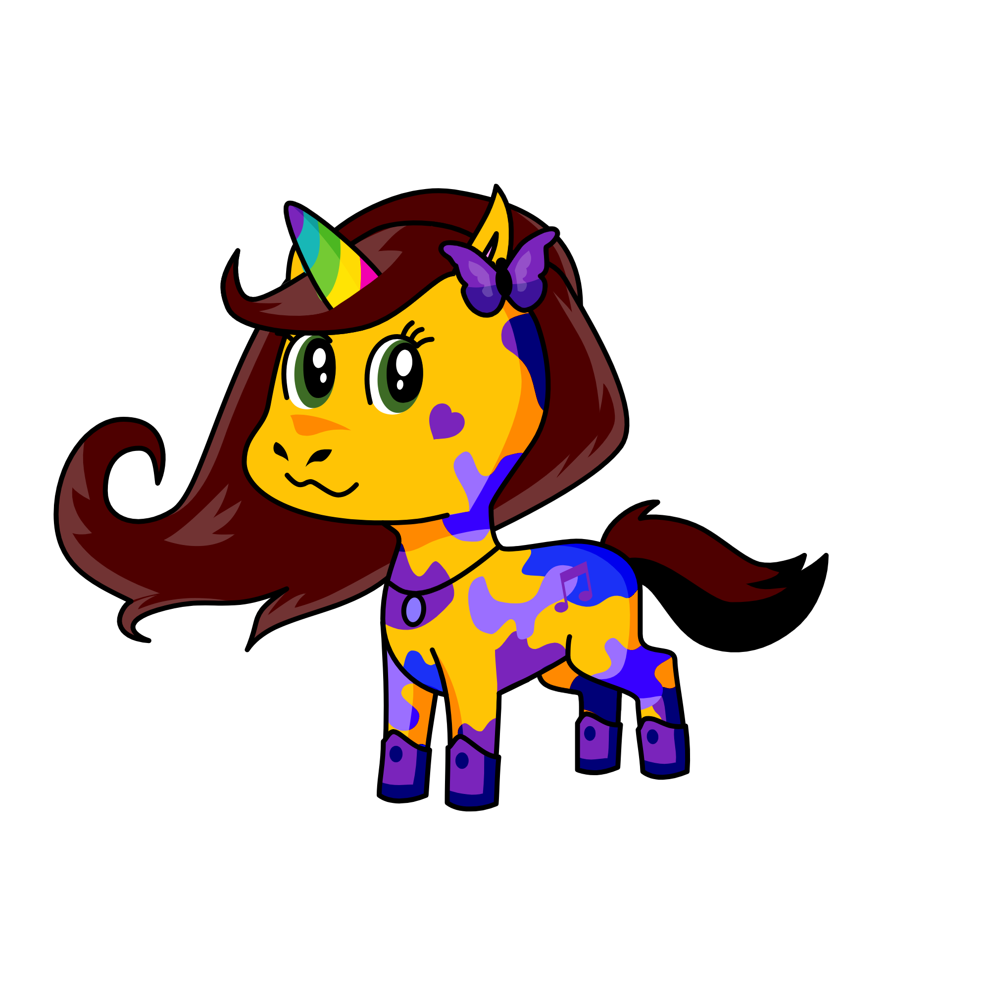 Zoe, the unicorn