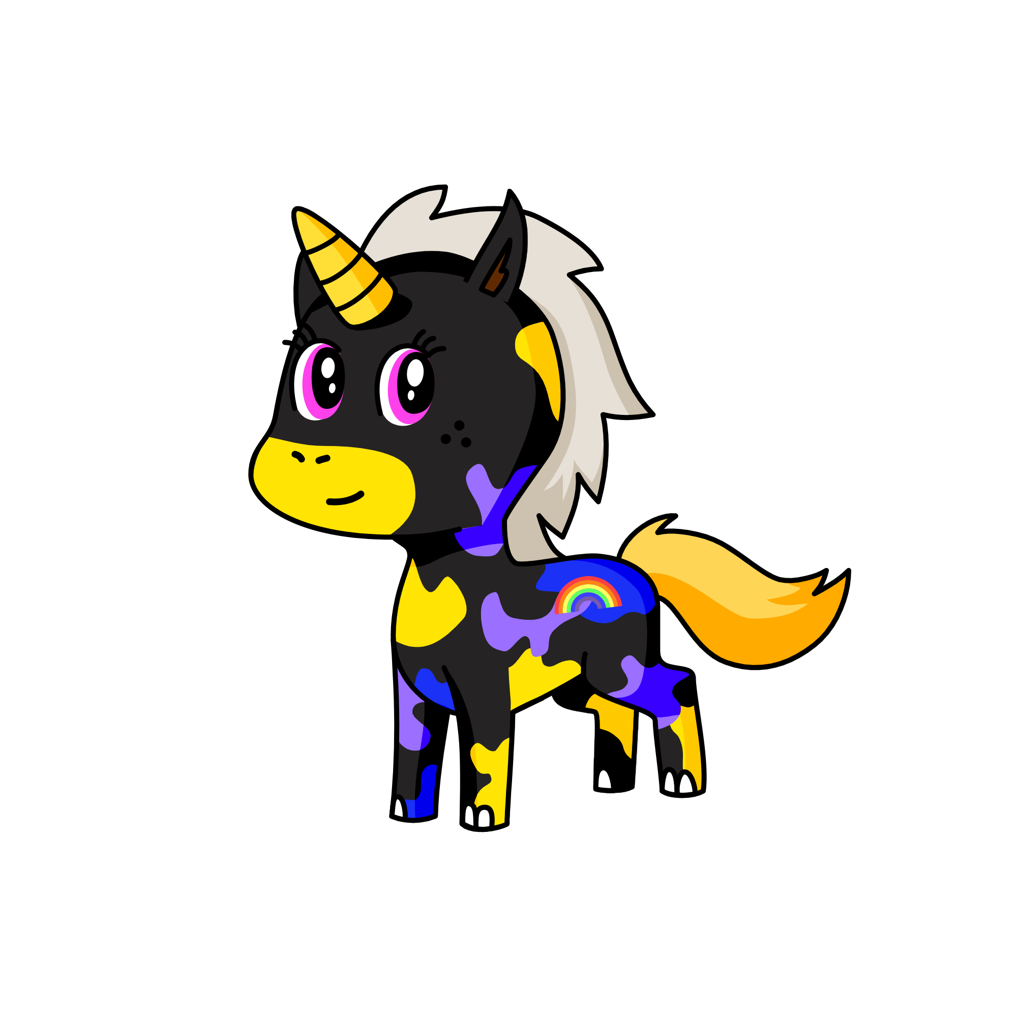 bb, the unicorn
