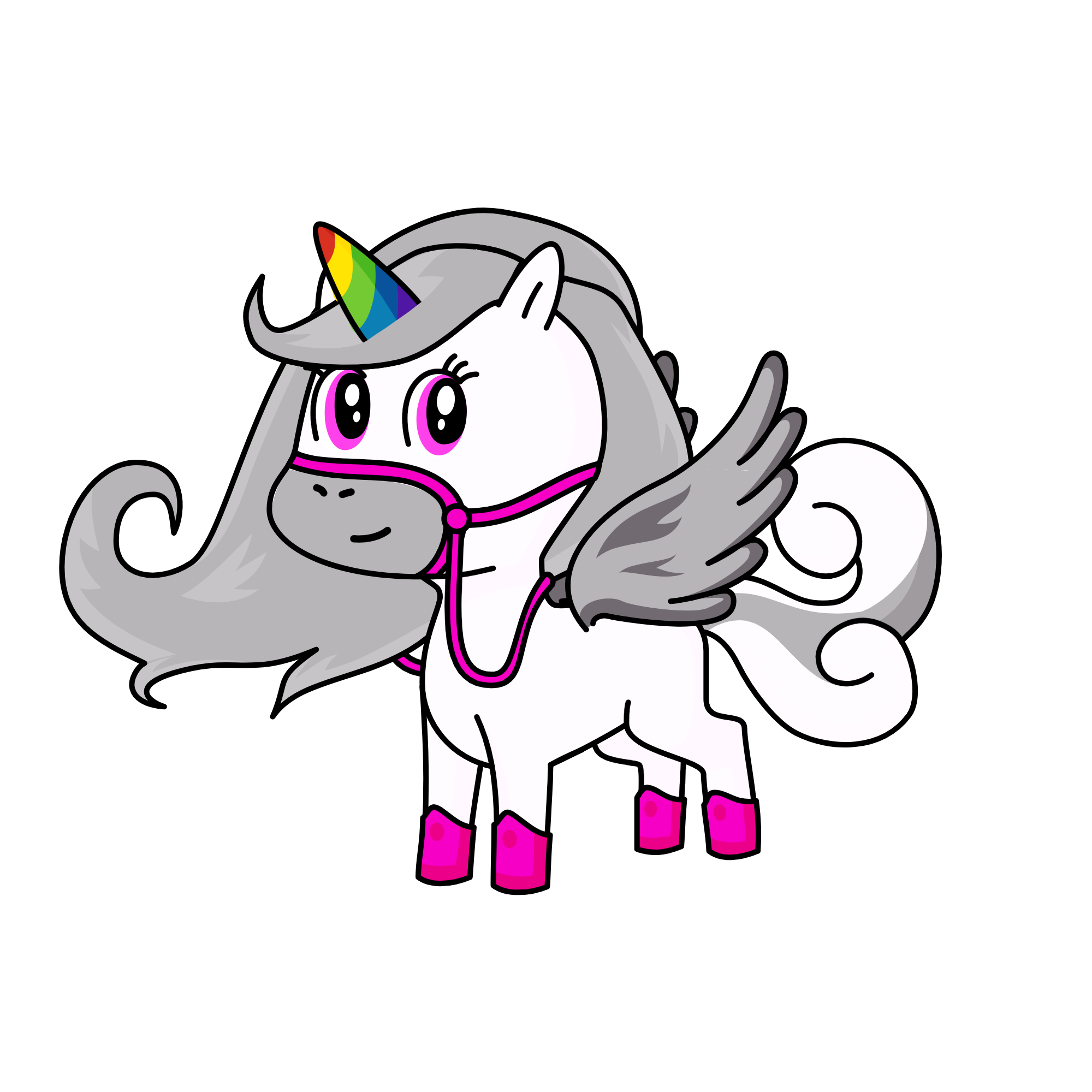 Numberblock 1127, the unicorn