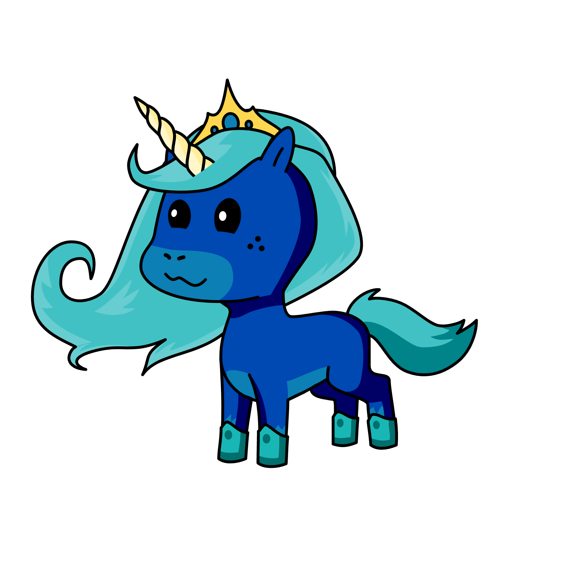 moon light, the unicorn