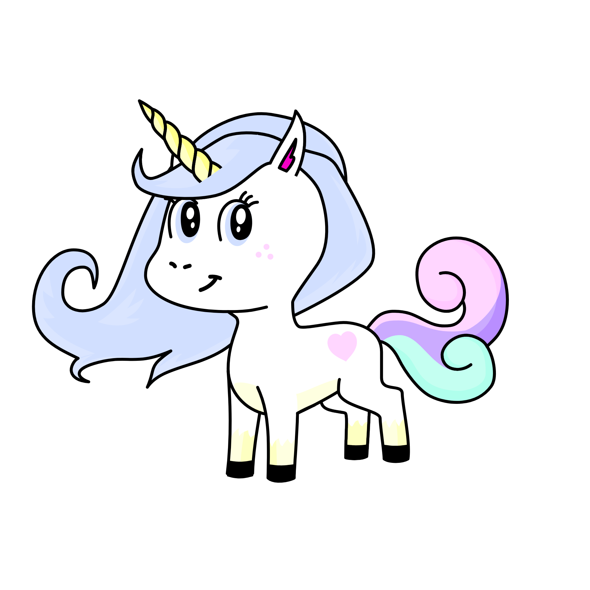 Júlia, the unicorn