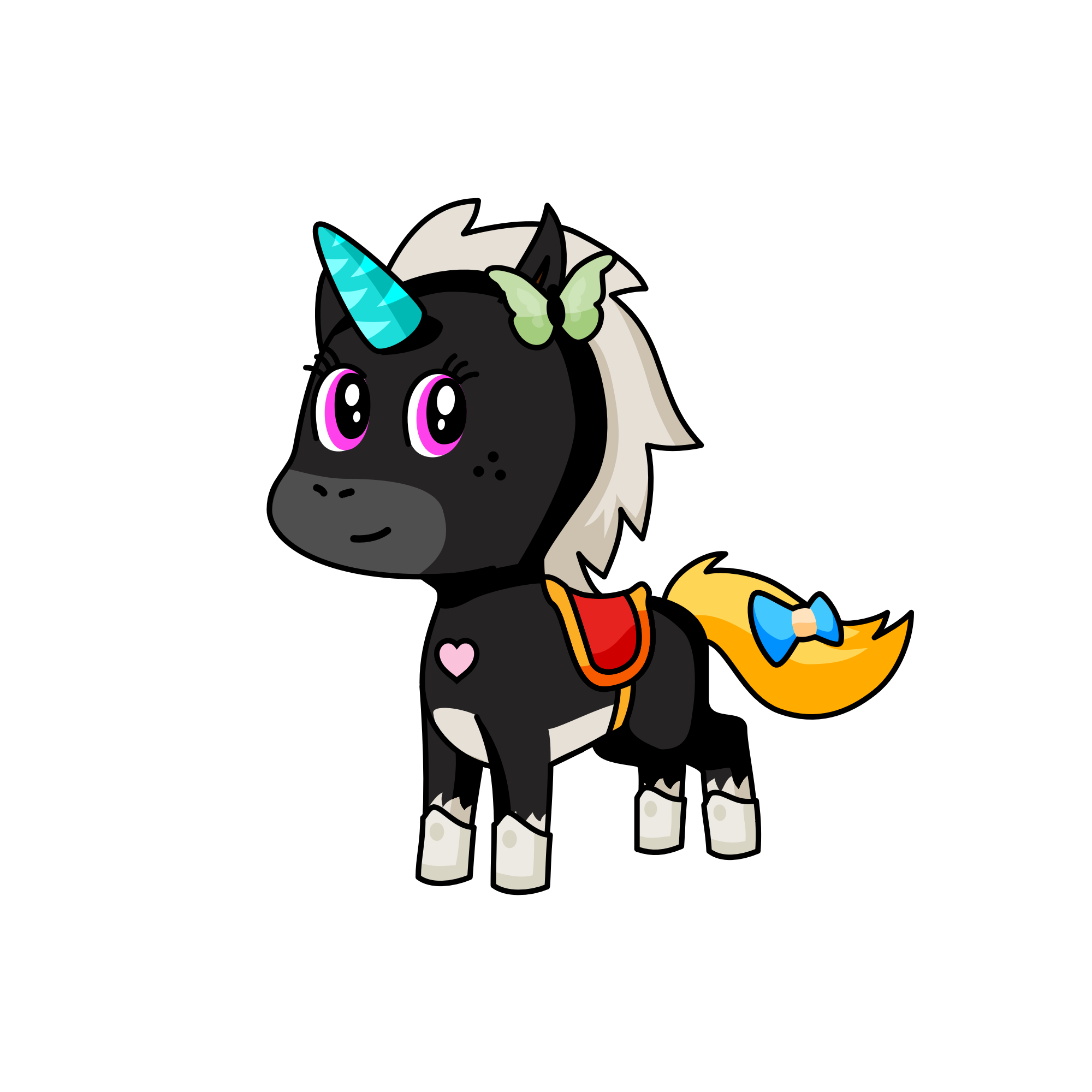 night, the unicorn