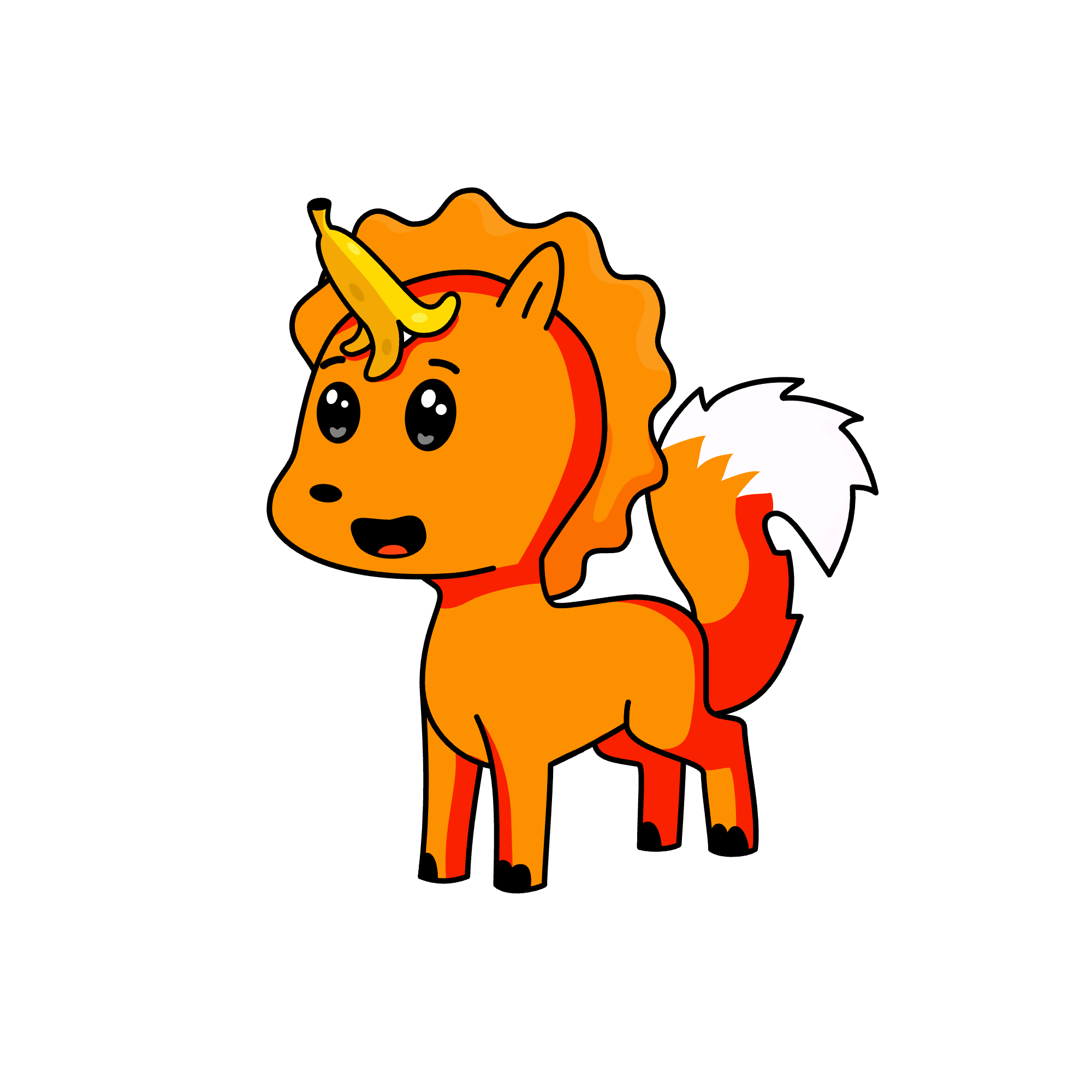Foxy, the unicorn