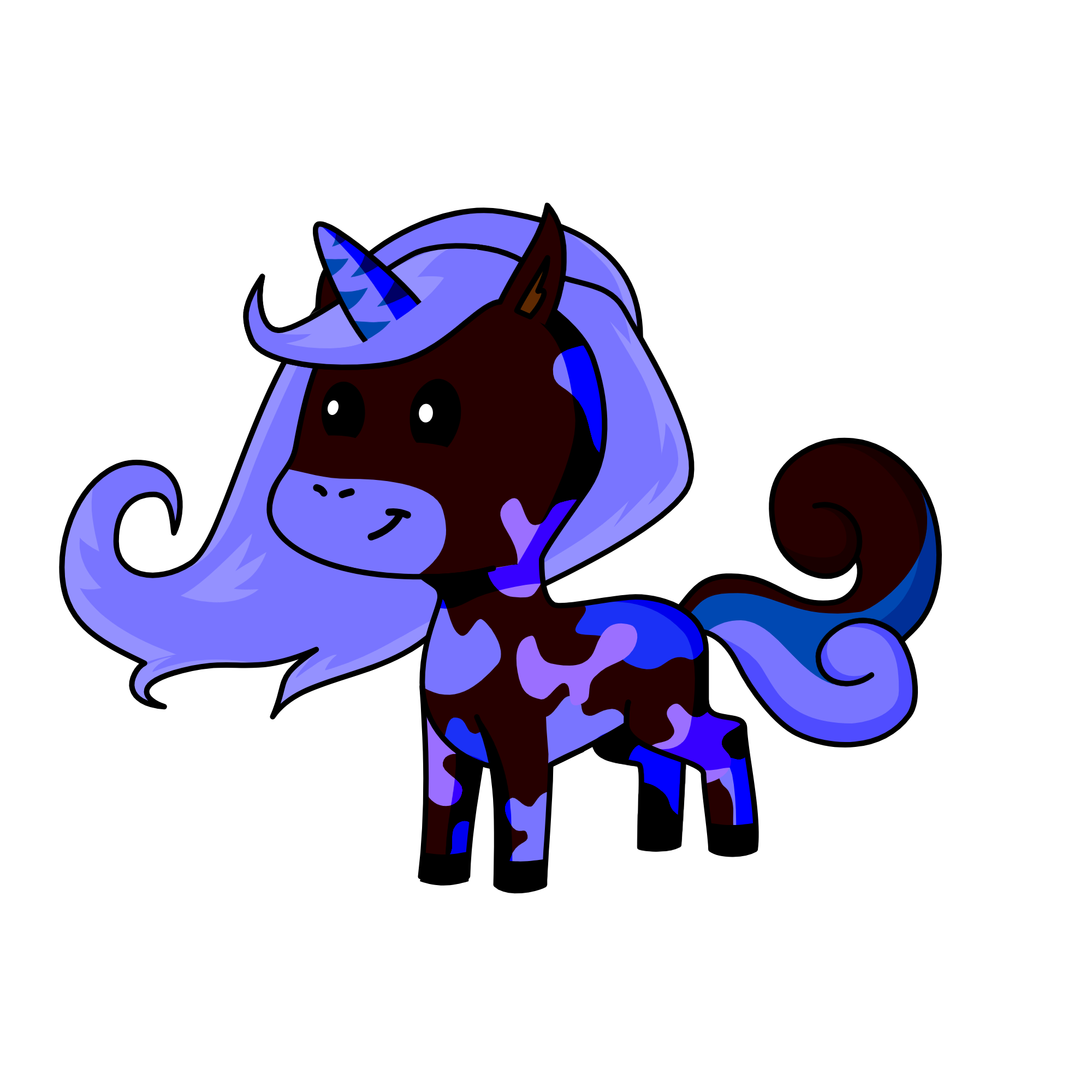 silver, the unicorn