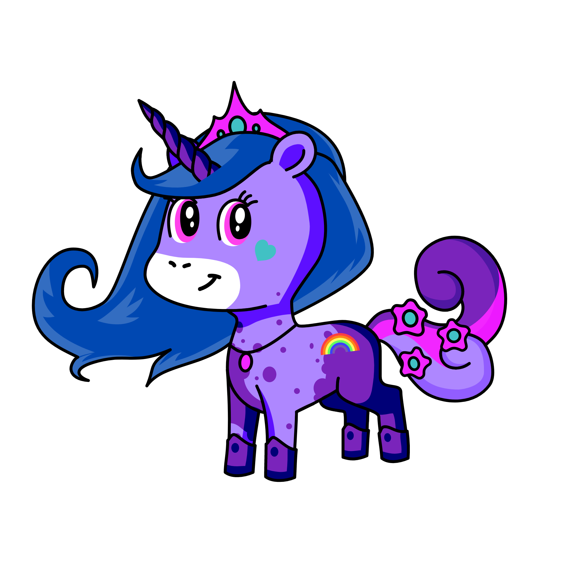 Kafia, the unicorn
