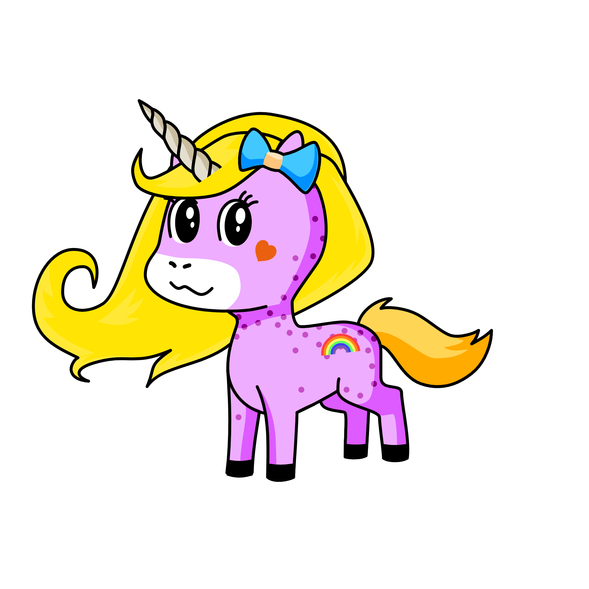 Emilia, the unicorn