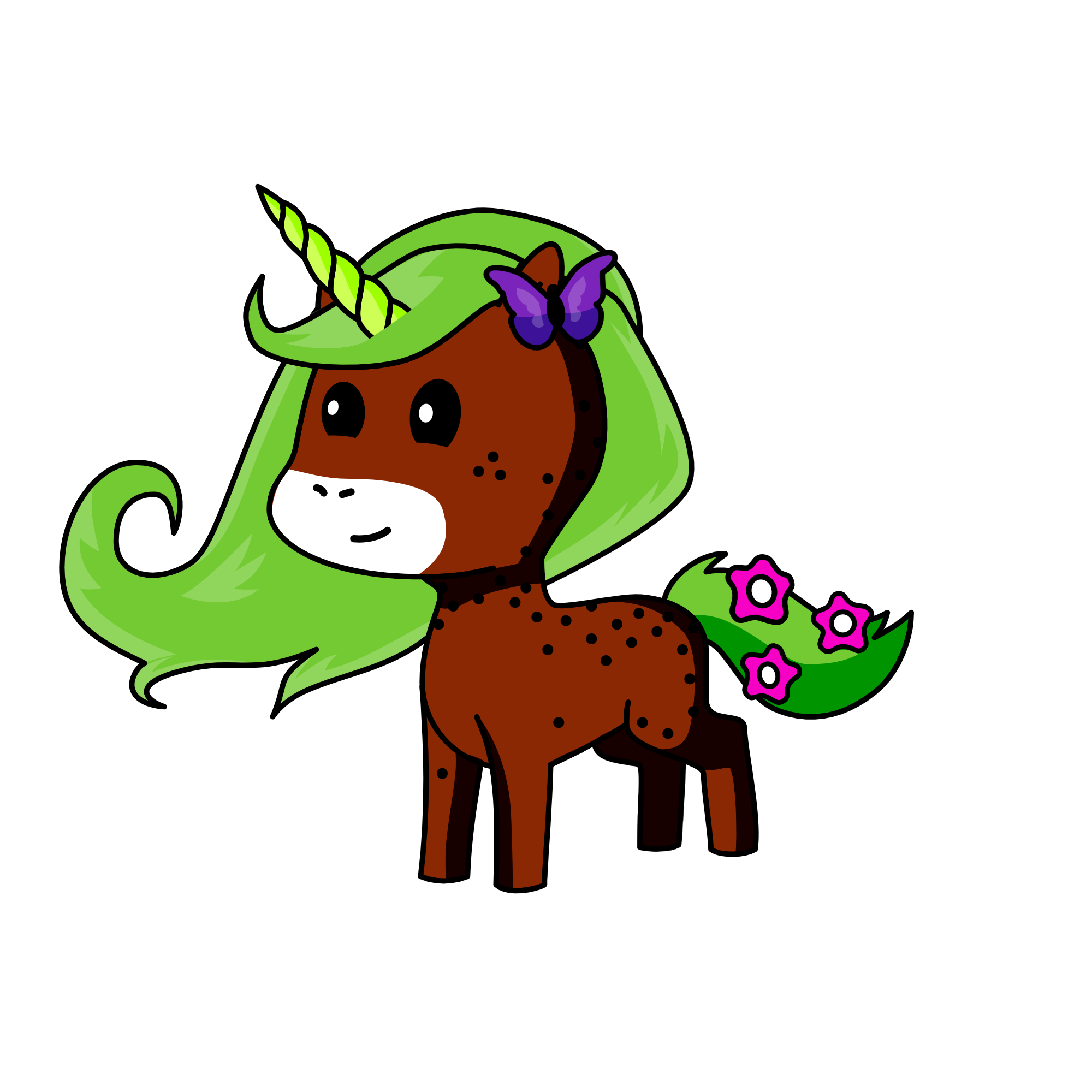 spring, the unicorn
