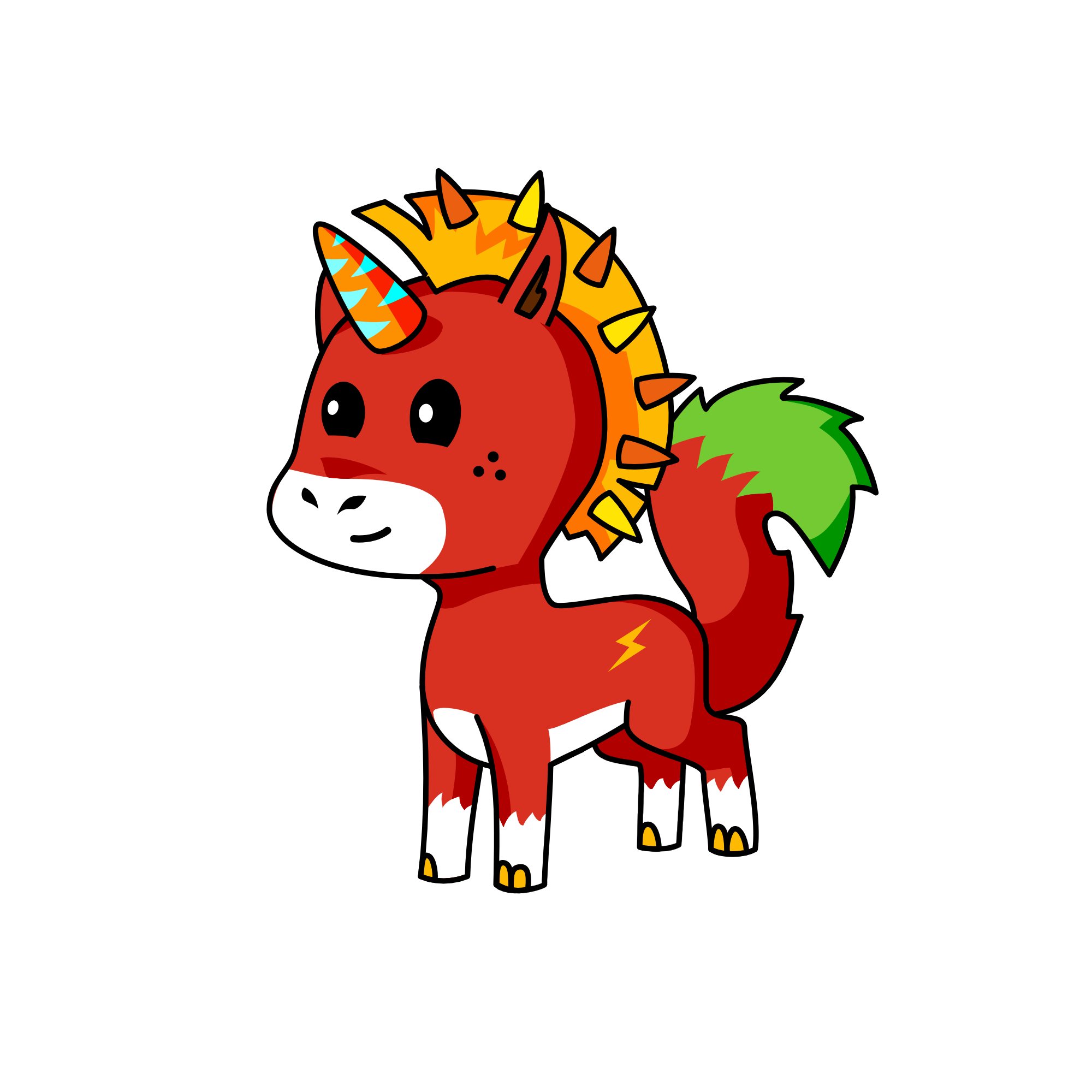 Soken, the unicorn